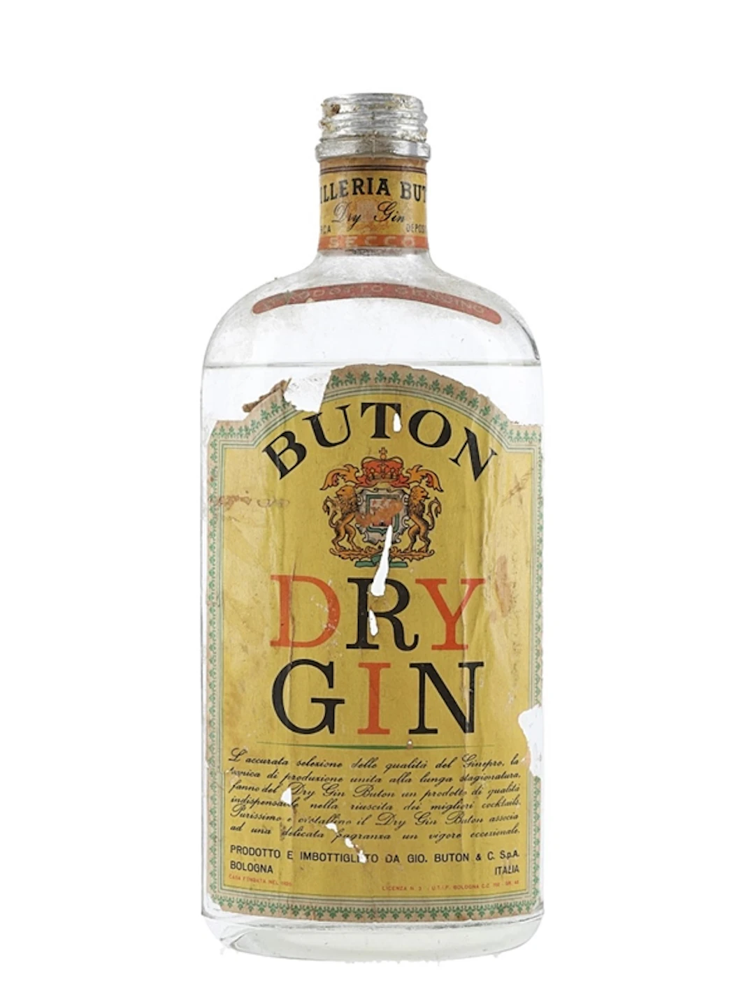 Buton Dry Gi Bottled 1950s 75cl / 45%