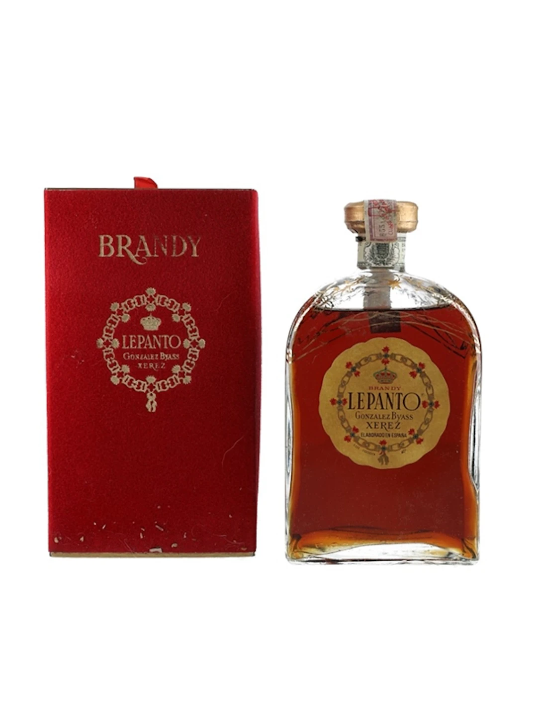 Lepanto Brandy De Luxe Bottled 1980s - Gonzalez Byass 75cl / 40%