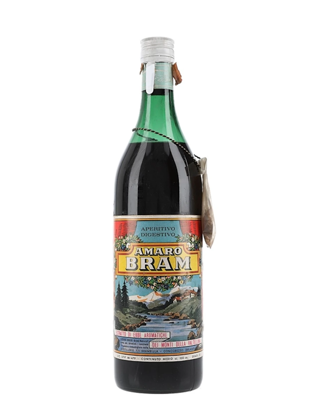 Bram Amaro Bottled 1970s 100cl / 21%