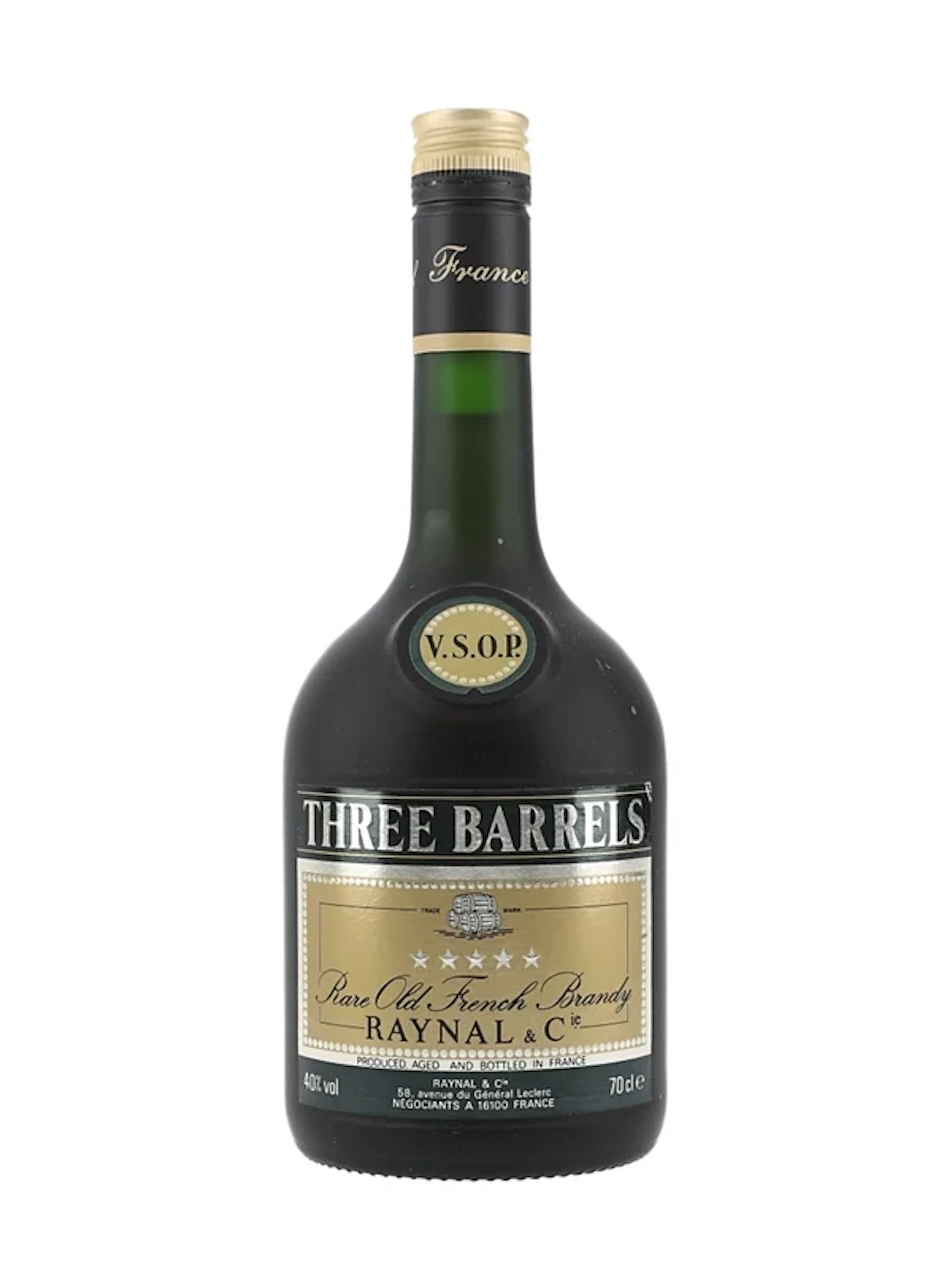 Three Barrels VSOP 5 Star Bottled 1990s 70cl / 40%