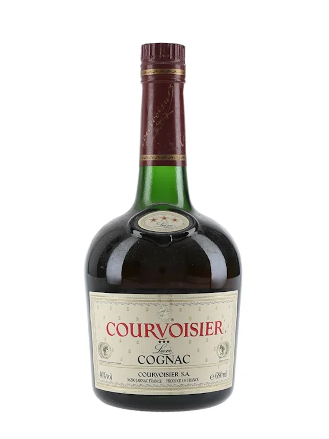 Courvoisier 3 Star Luxe Bottled 1980s