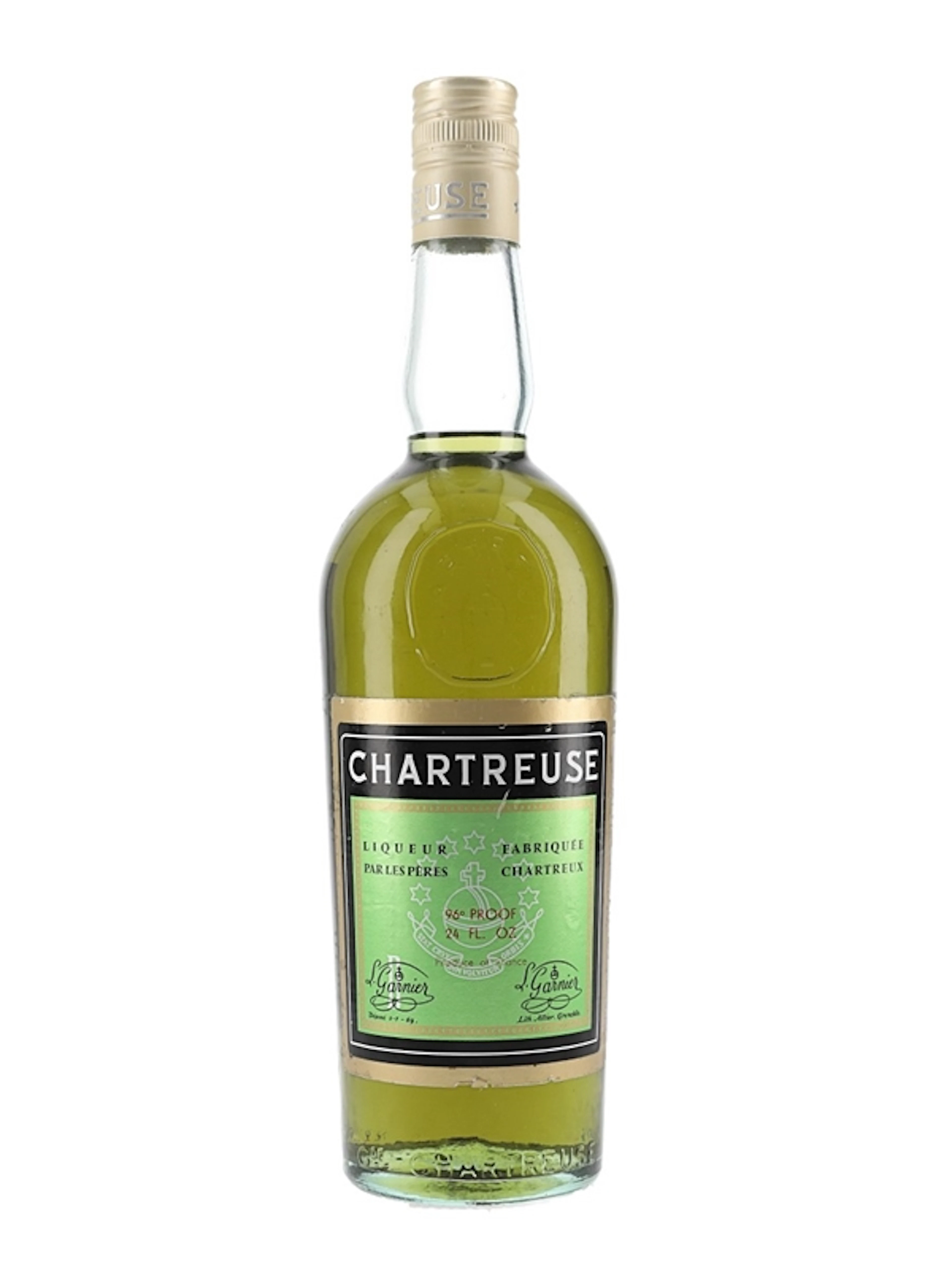 Chartreuse Green Voiro Bottled 1975-1982