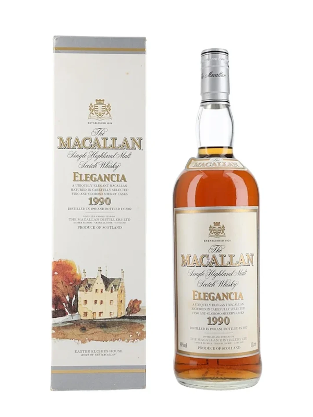 Macallan 1990 Elegancia Bottled 2002 100cl / 40%