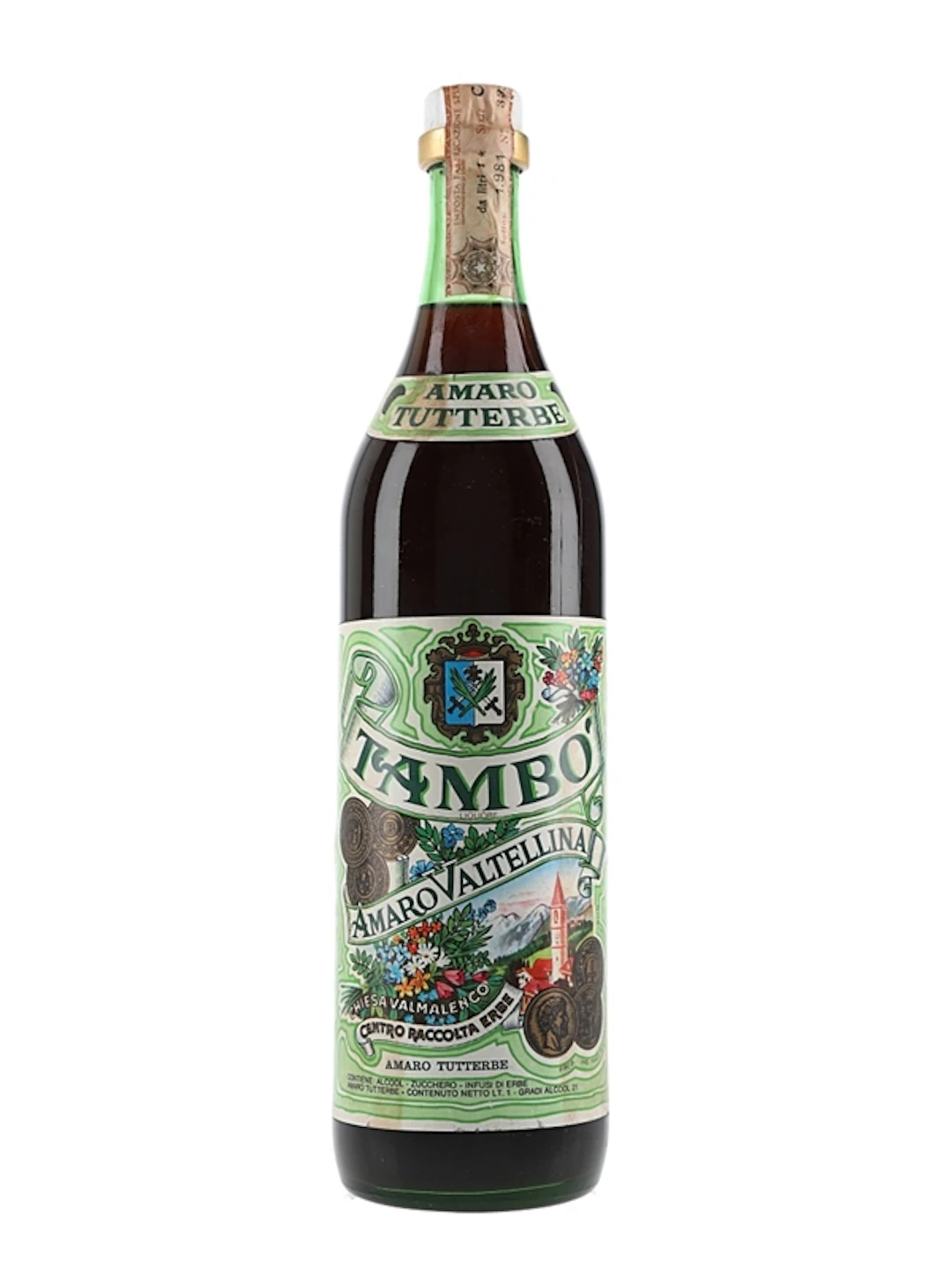 Tambo Amaro Valtellina Bottled 1970s 100cl / 21%