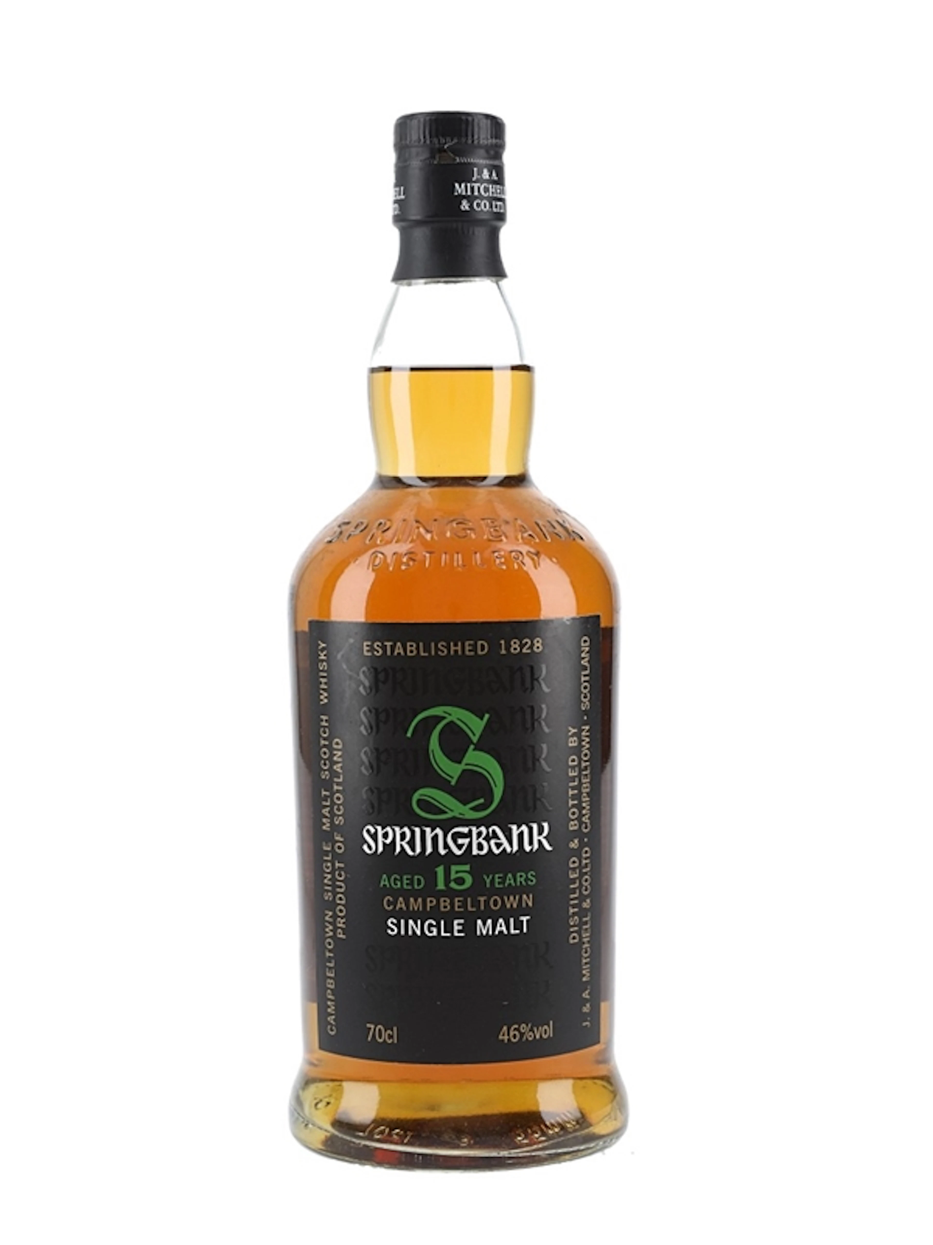 Springbank 15 Year Old Bottled 2008 70cl / 46%