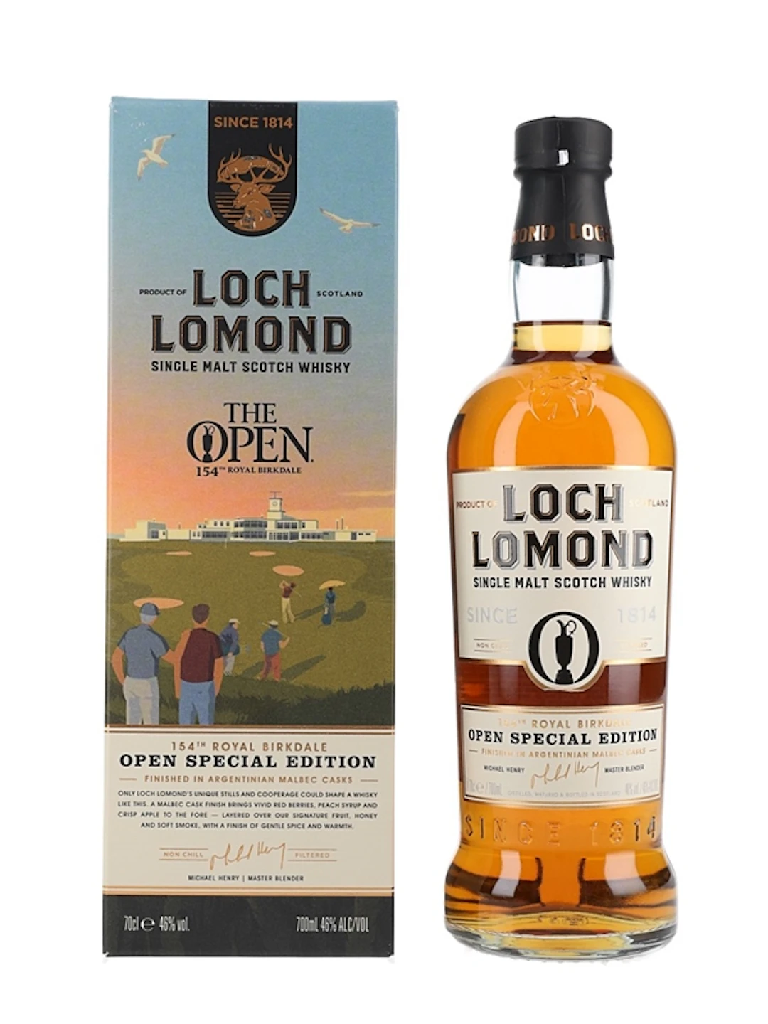 Loch Lomond 154th Royal Birkdale Bottled 2025 - The Open Special Editio