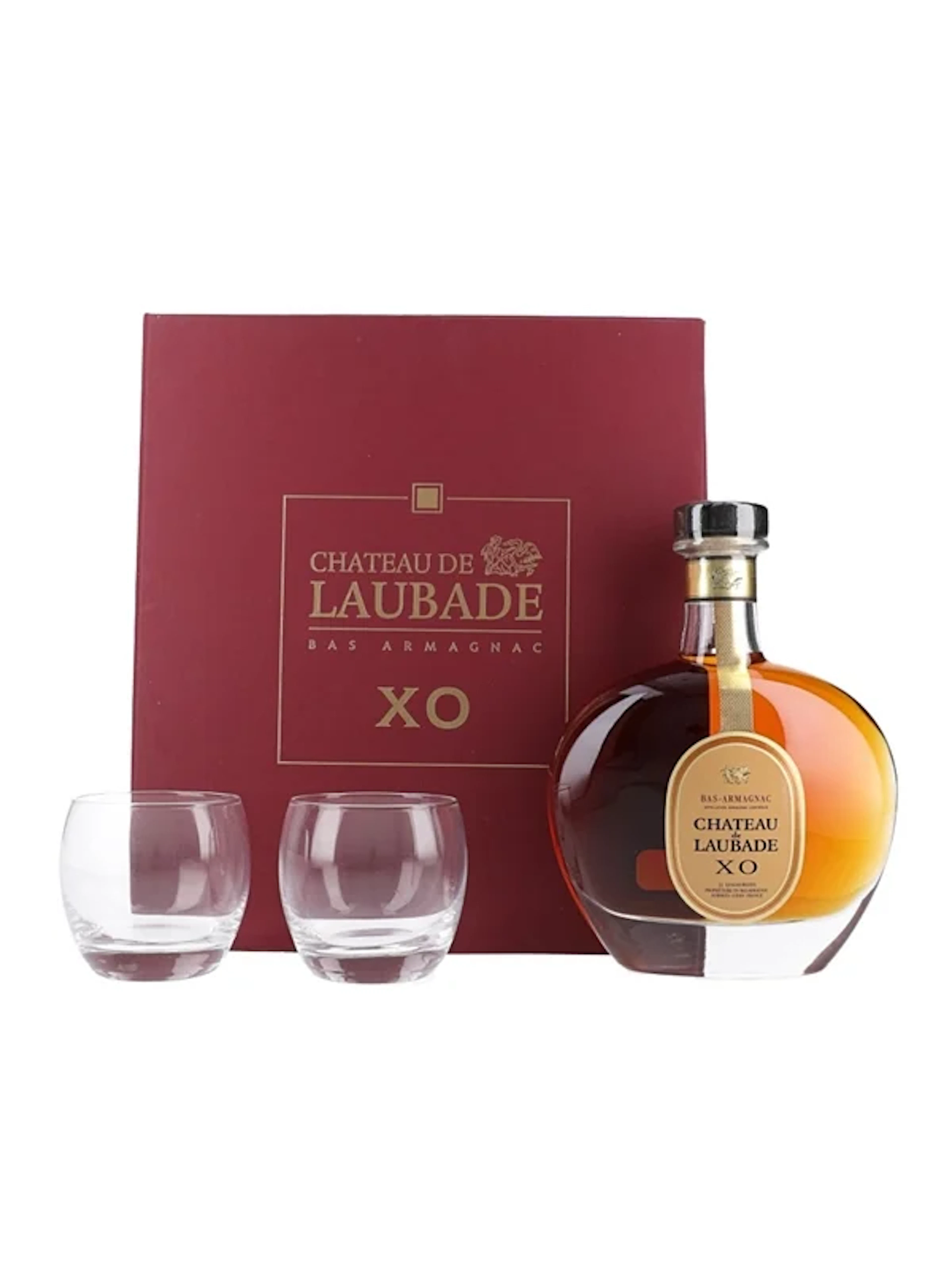 Chateau De Laubade XO Bas Armagnac Gift Set 70cl / 40%