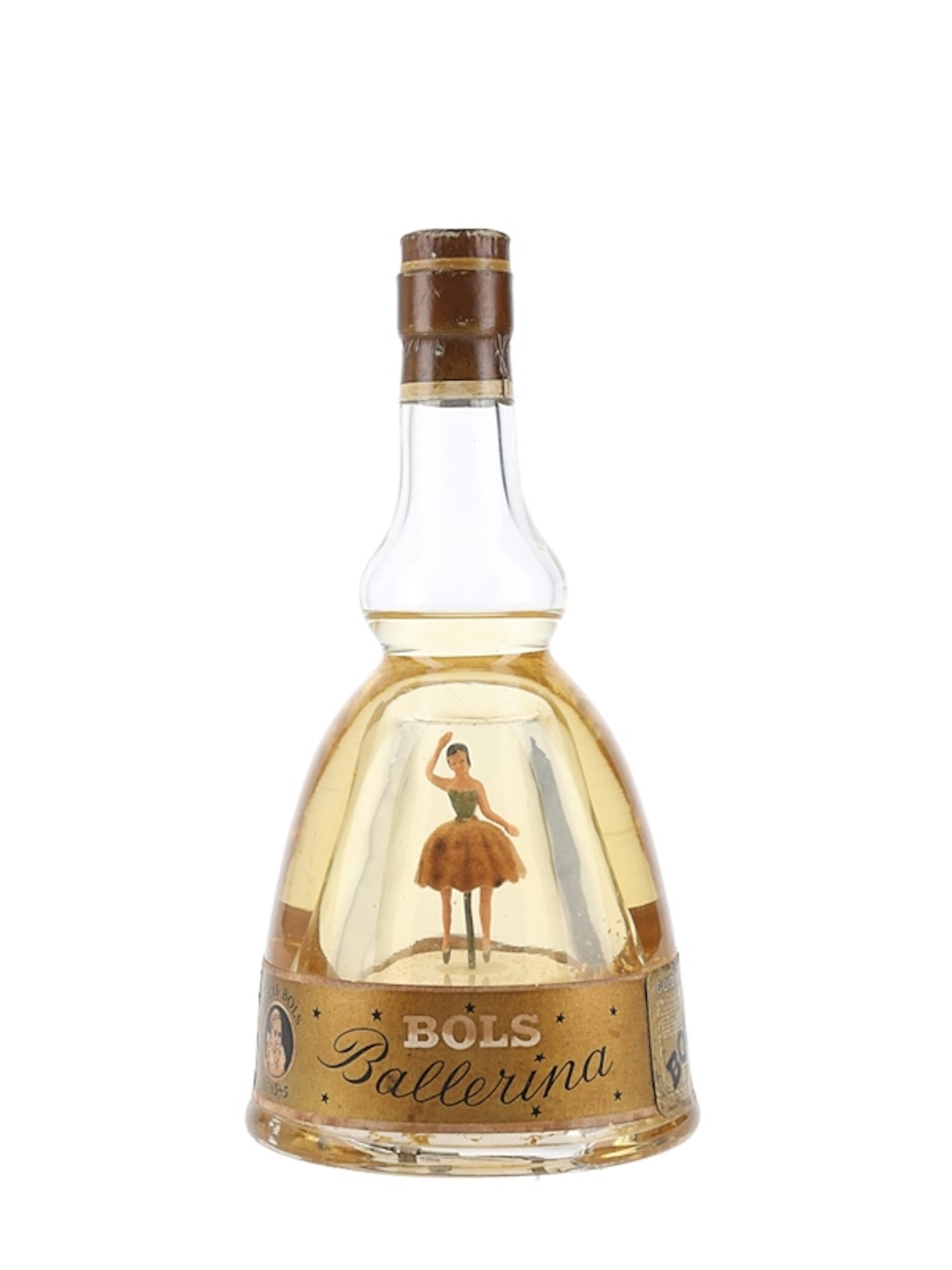 Bols Ballerina Gold Liqueur Bottled 1970s