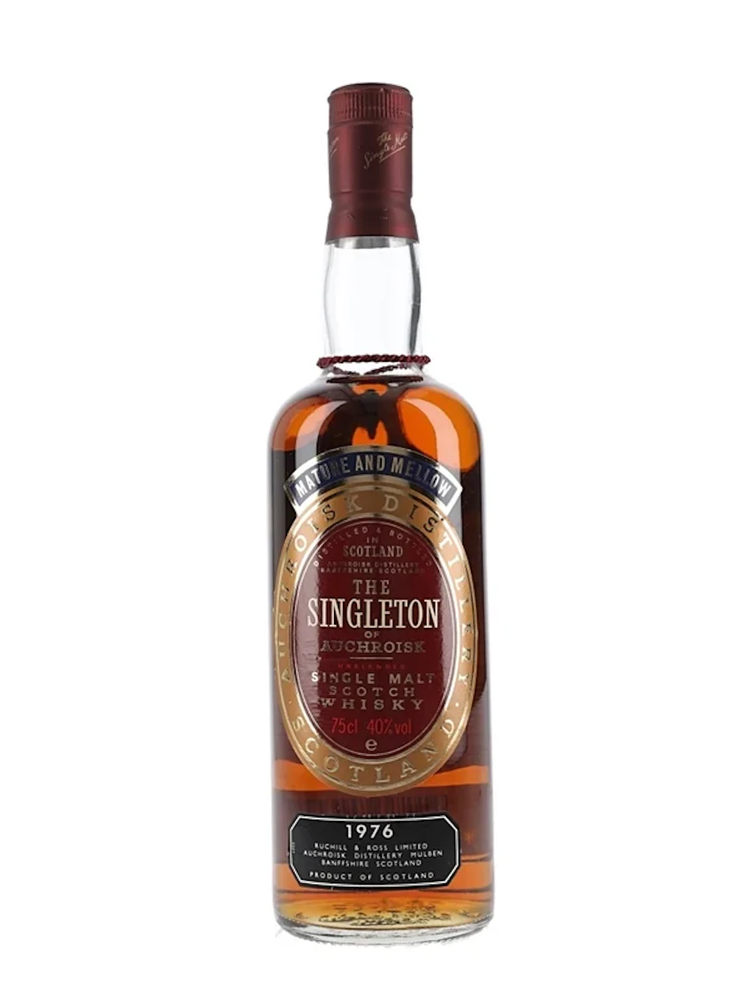 Singleton Of Auchroisk 1976 Bottled 1980s 75cl / 40%
