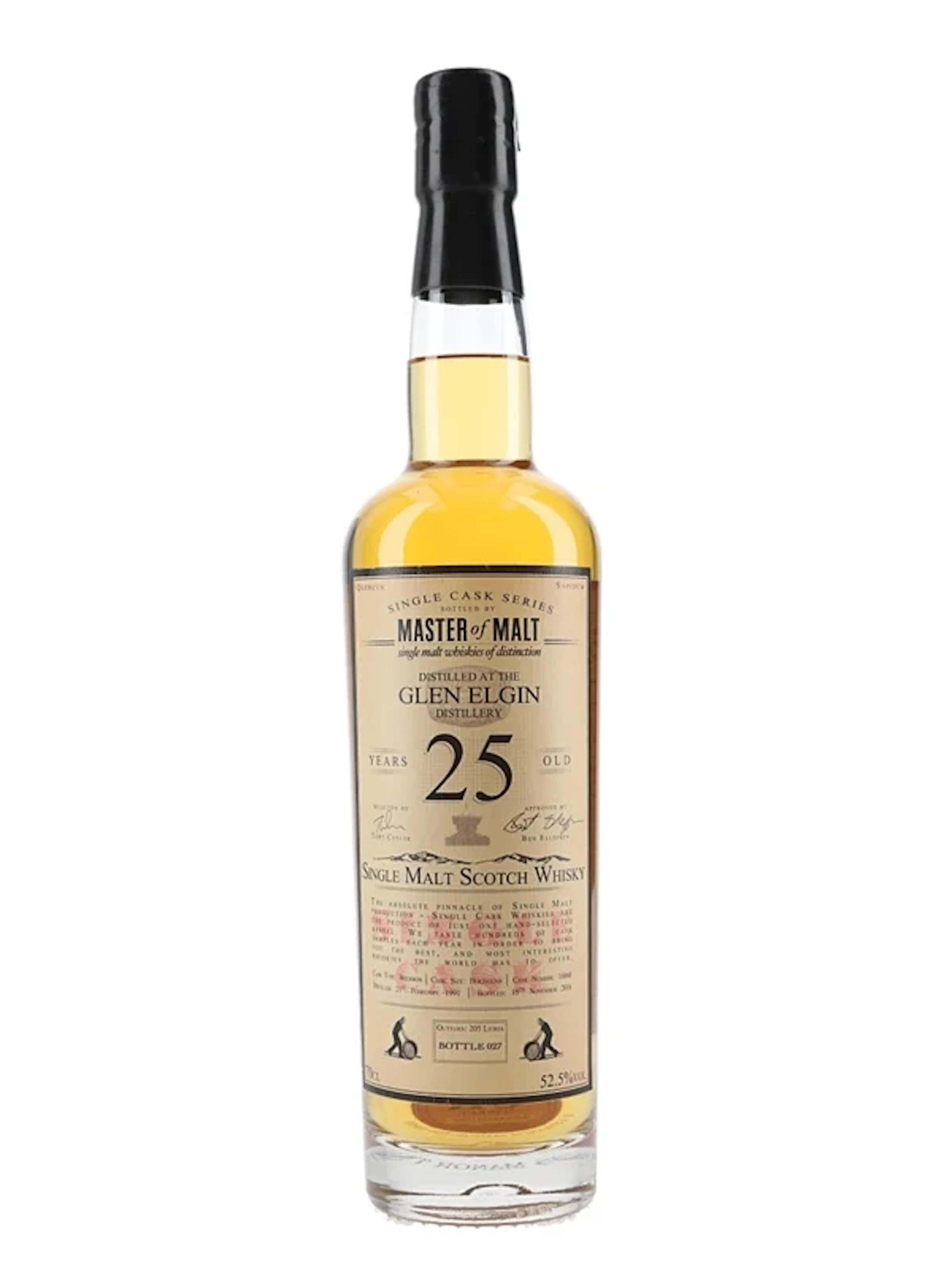 Glen Elgin 1991 25 Year Old Bottled 2016 - The Master Of Malt 70cl / 52.5%