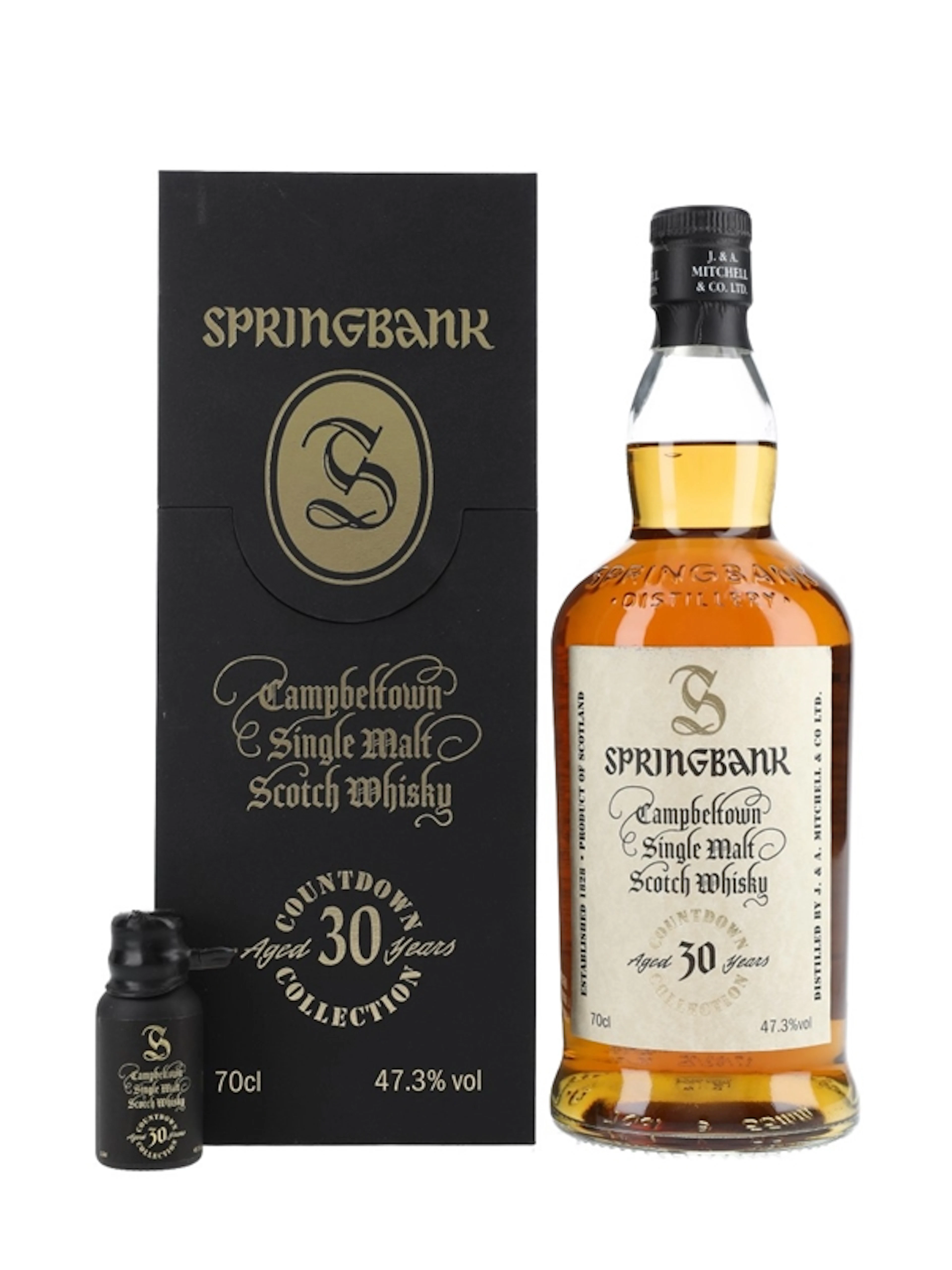 Springbank 30 Year Old 2025 Release - Countdown Collectio 70cl & 1.5cl / 47.3%