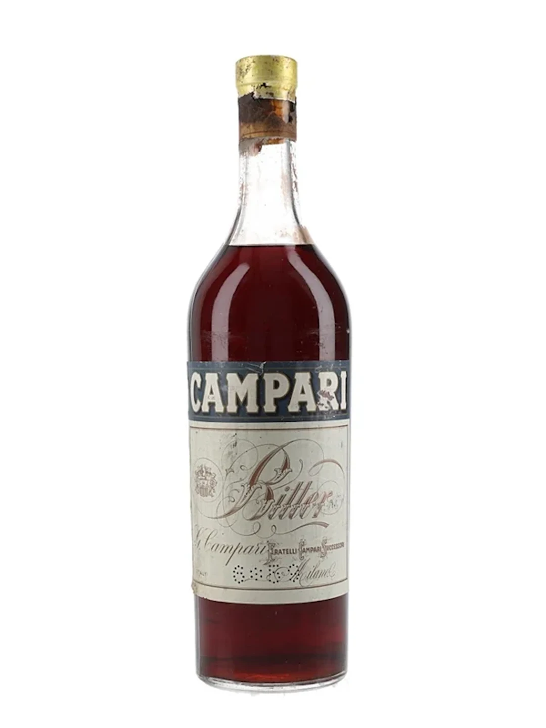 Campari Bitter Bottled 1950s 100cl / 25%