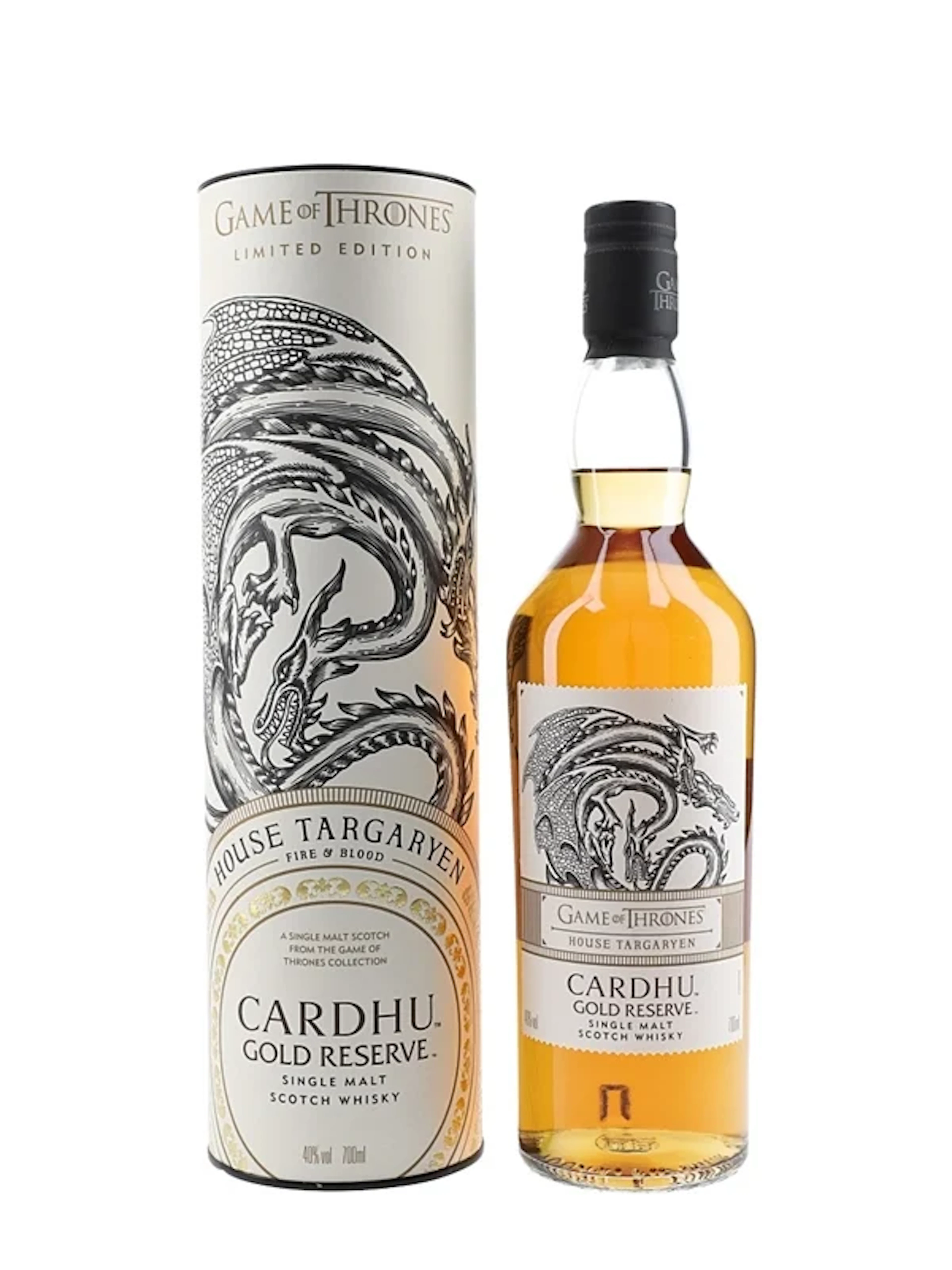 Cardhu Gold Reserve Game Of Thrones - House Targarye 70cl / 40%