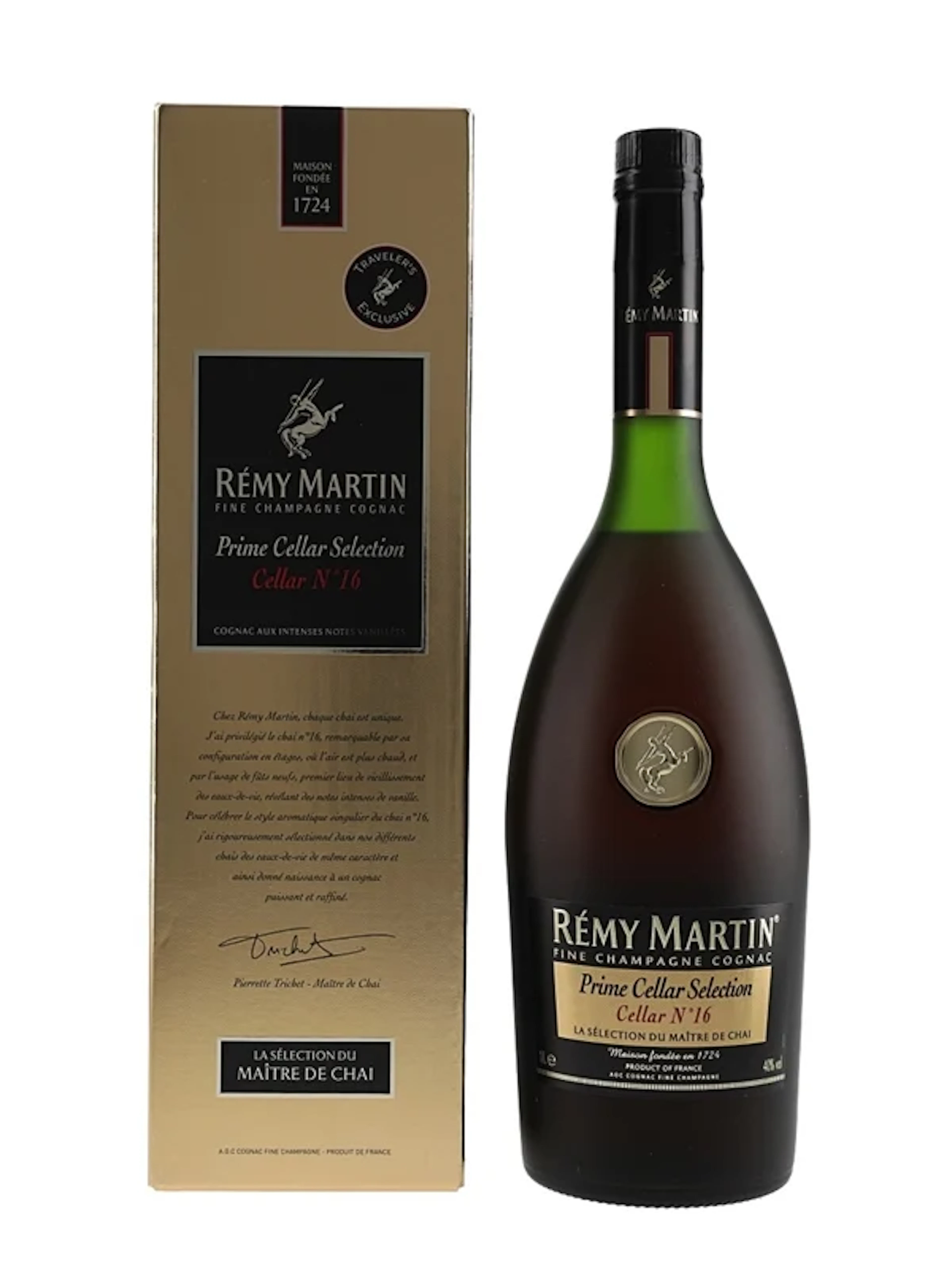 Remy Martin Cellar No.16 Bottled 2016 - Prime Cellar Selectio 100cl / 40%