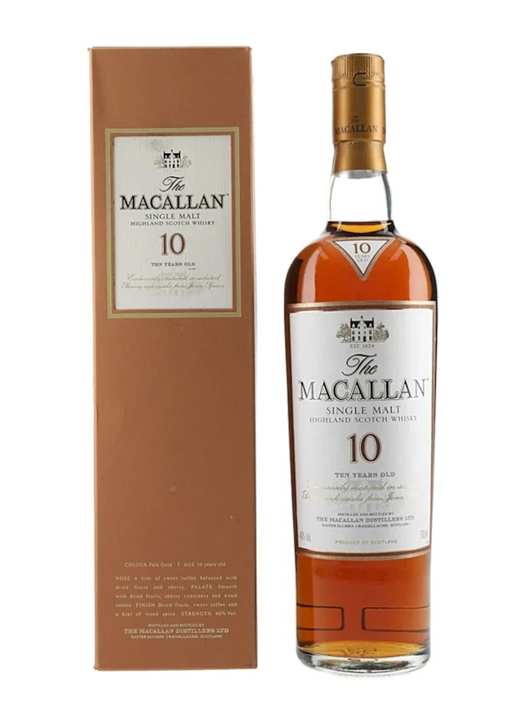 Macallan 10 Year Old Sherry Oak Bottled 2000s 70cl / 40%