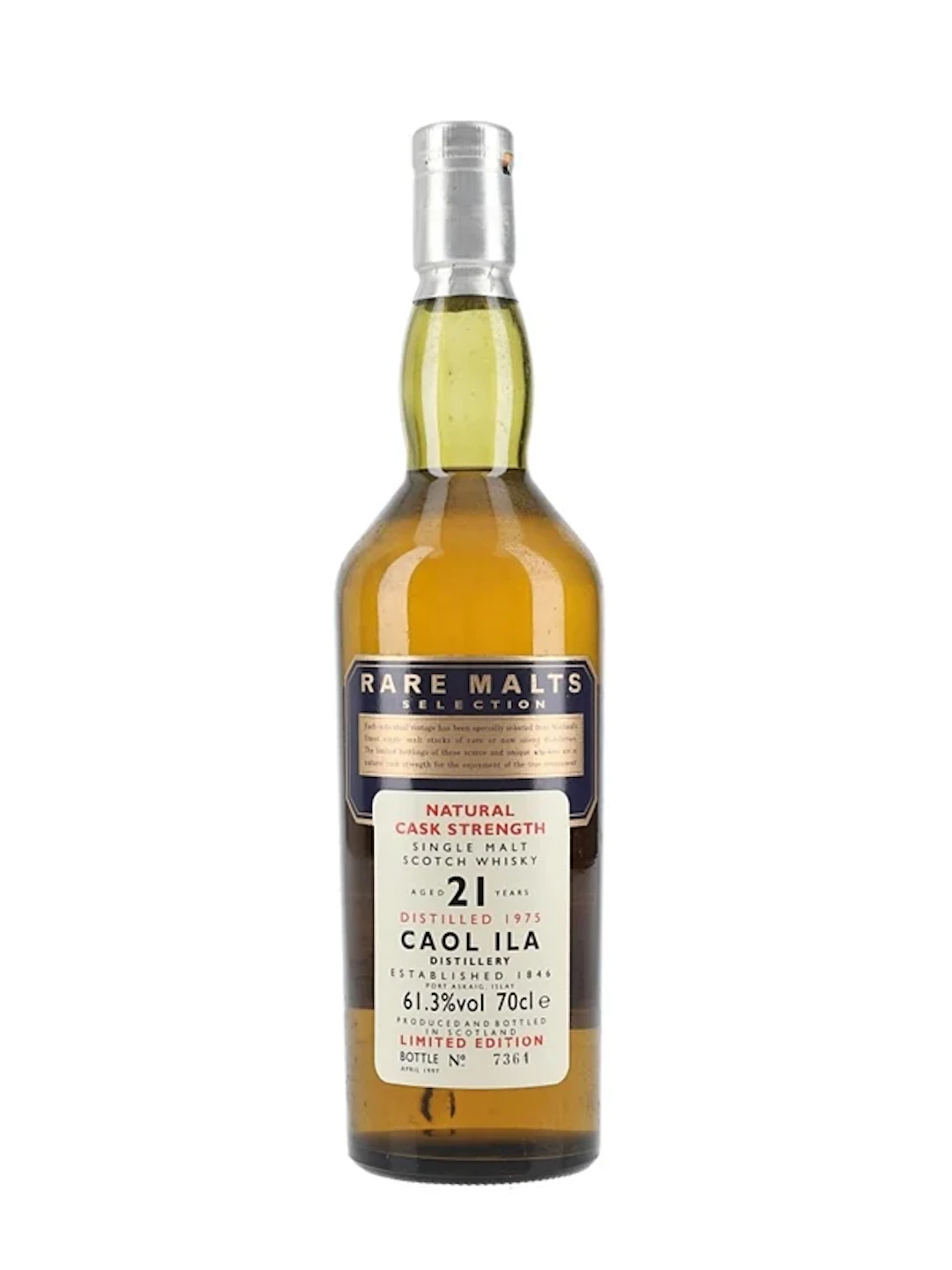 Caol Ila 1975 21 Year Old Bottled 1997 - Rare Malts Selectio 70cl / 61.3%