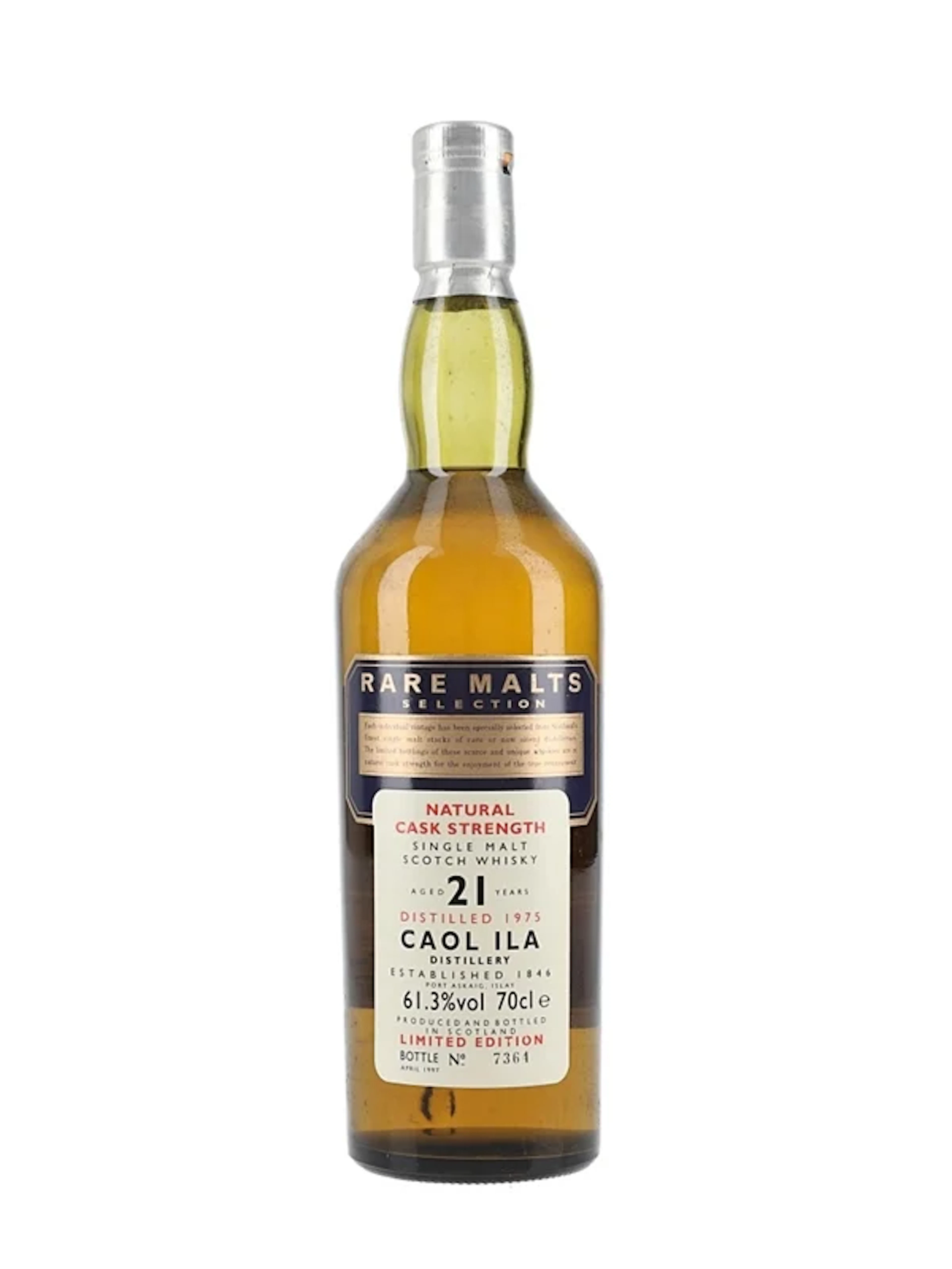 Caol Ila 1975 21 Year Old Bottled 1997 - Rare Malts Selectio 70cl / 61.3%