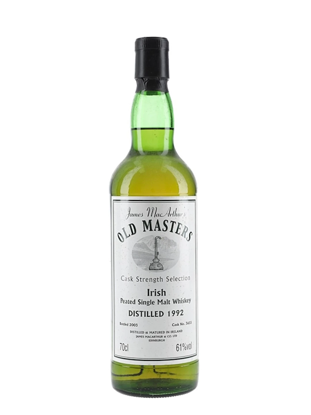 Irish 1992 Bottled 2003 - Old Masters 70cl / 61%