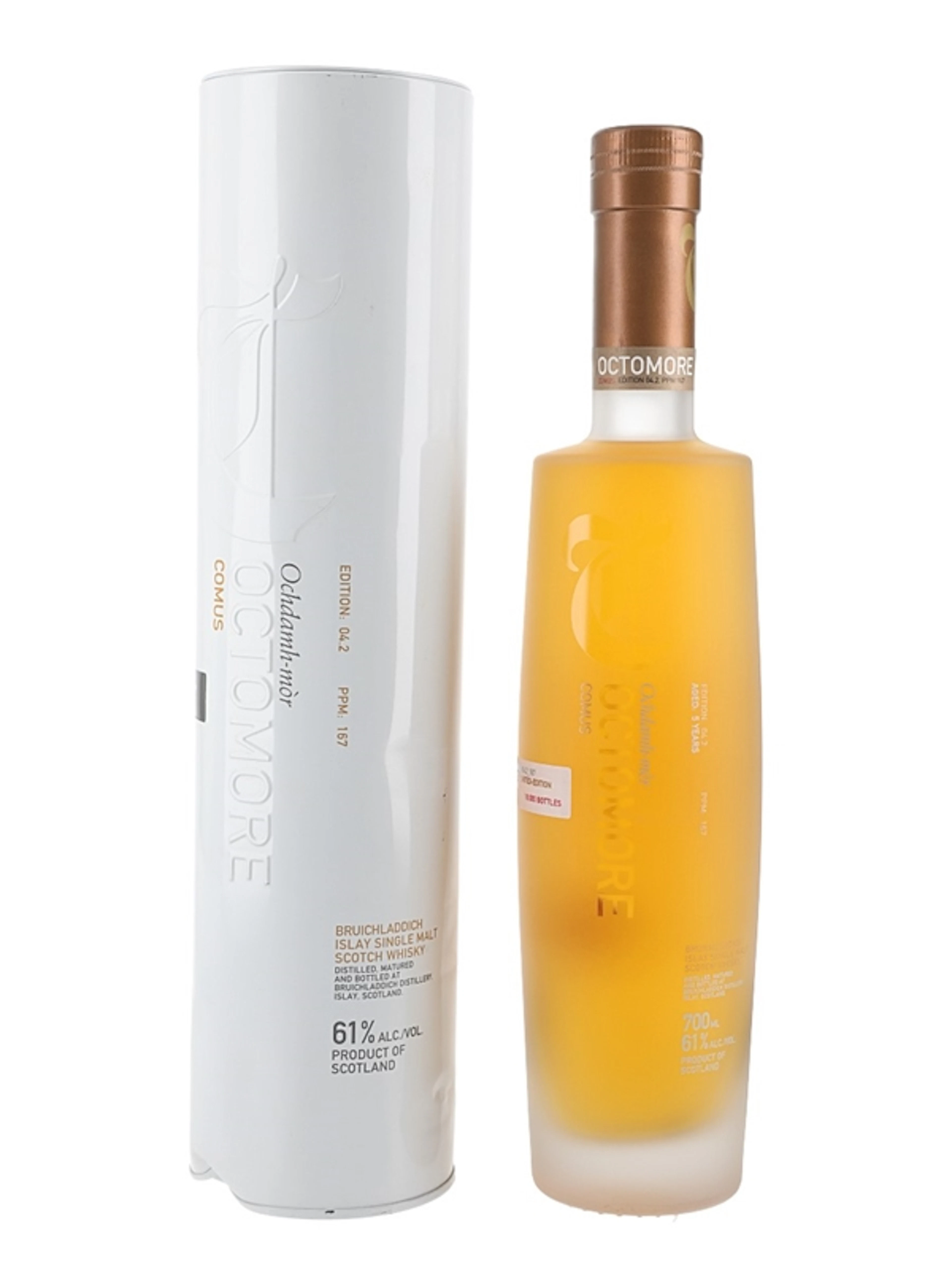 Octomore 5 Year Old Comus Bottled 2012 - Edition 04.2 70cl / 61%