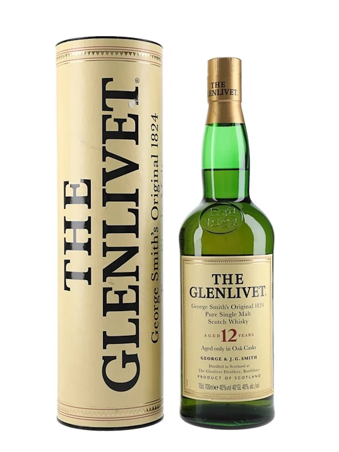 Glenlivet 12 Year Old Bottled 2000s 70cl / 40%