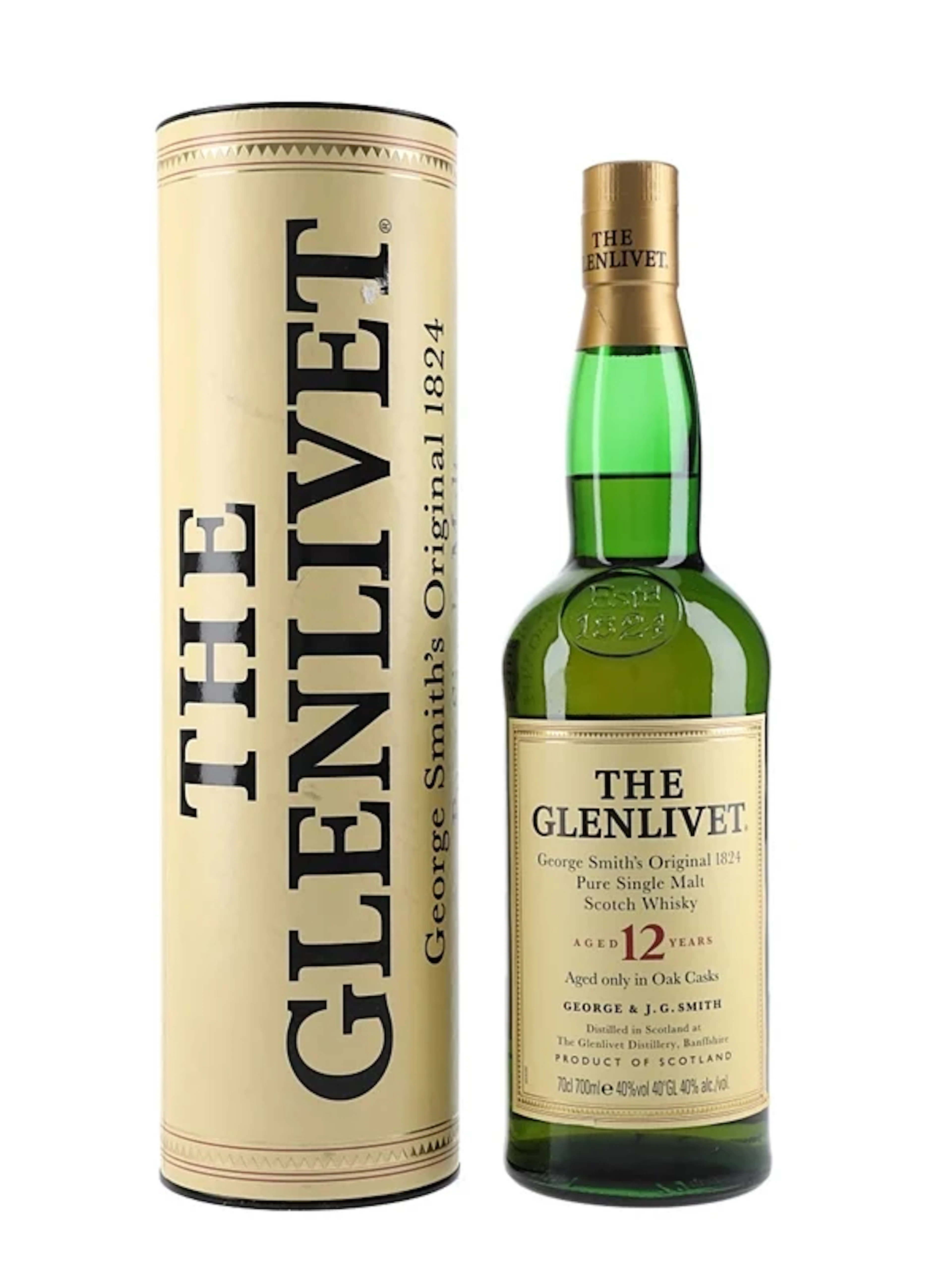 Glenlivet 12 Year Old Bottled 2000s 70cl / 40%