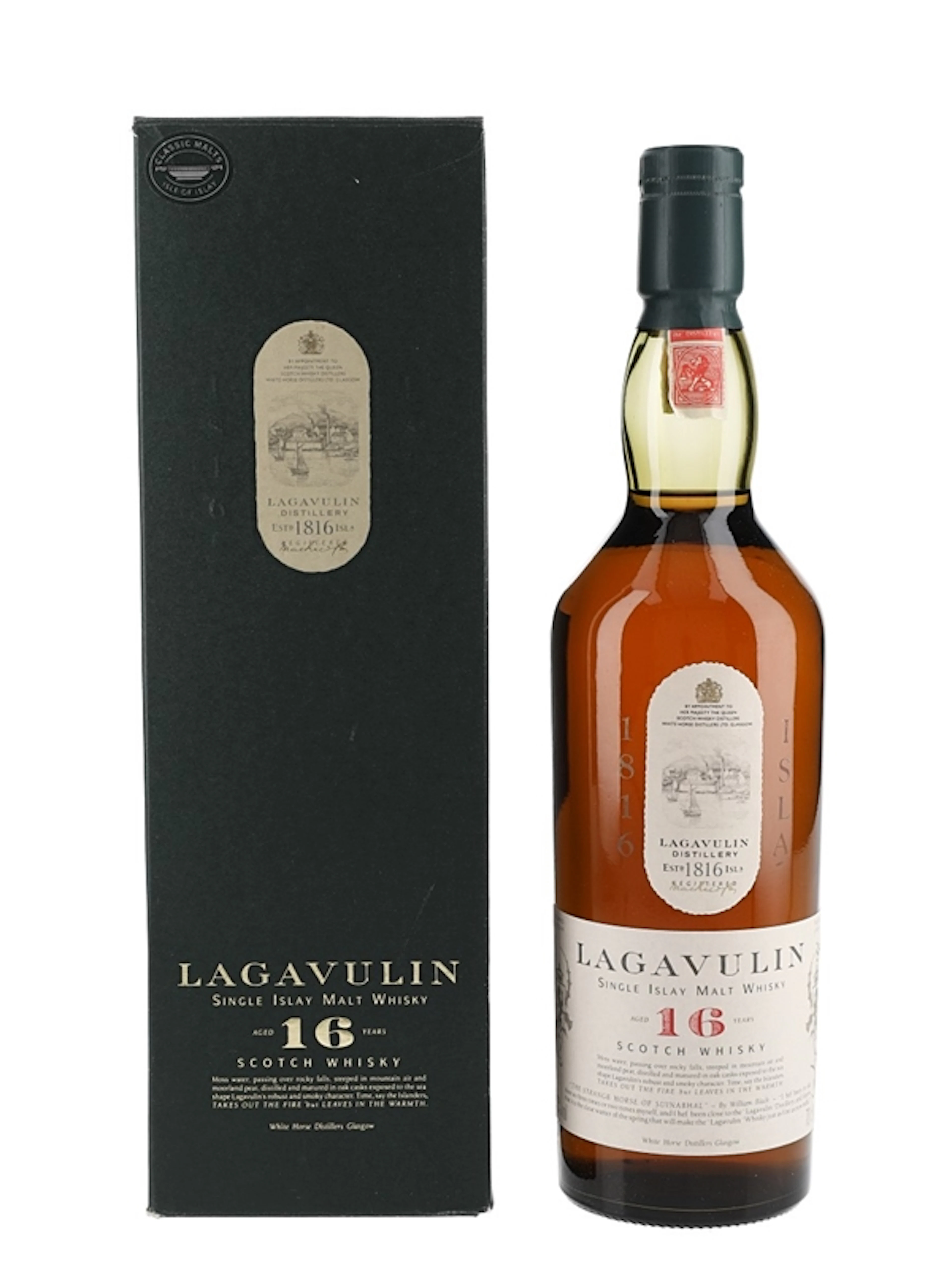 Lagavulin 16 Year Old Bottled 1990s - White Horse Distillers 70cl / 43%