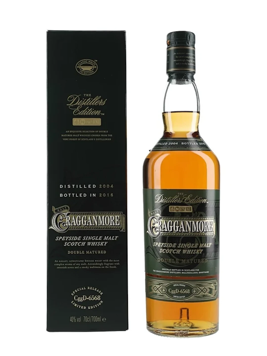 Cragganmore 2004 Distillers Editio Bottled 2016 70cl / 40%