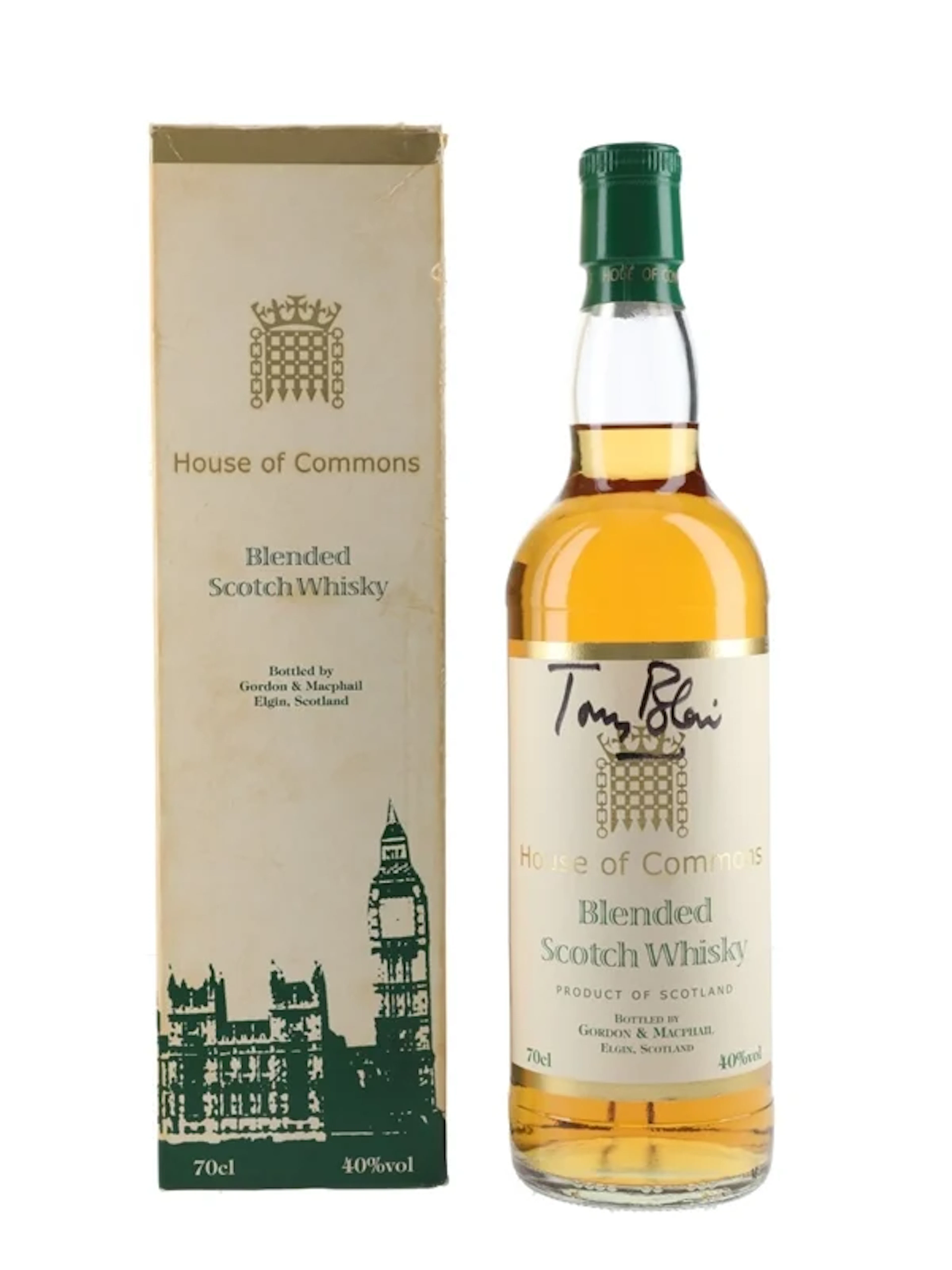 House Of Commons Bottled 2000s - Signed By Tony Blair 70cl / 40%