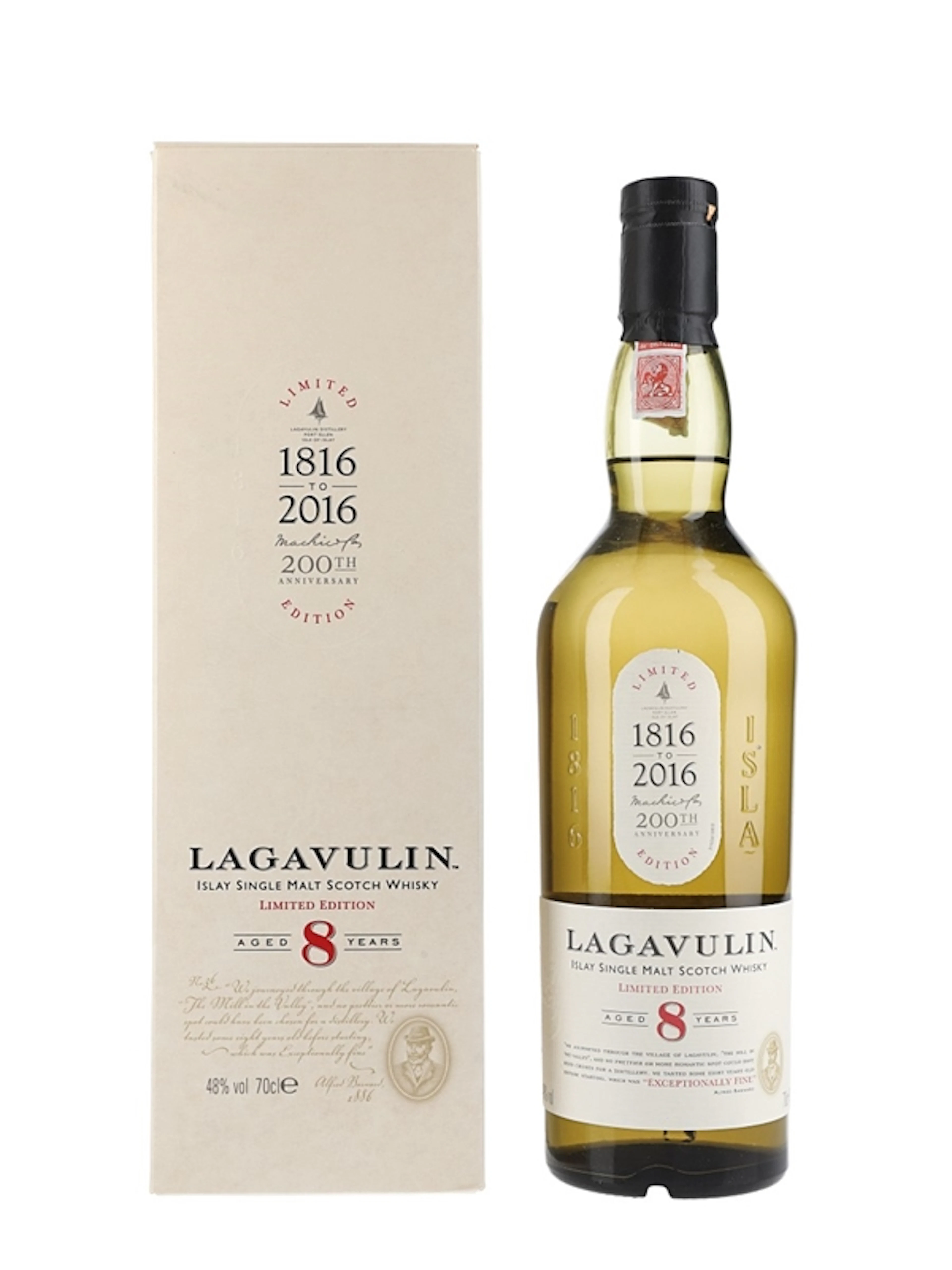 Lagavulin 8 Year Old 200th Anniversary 70cl / 48%