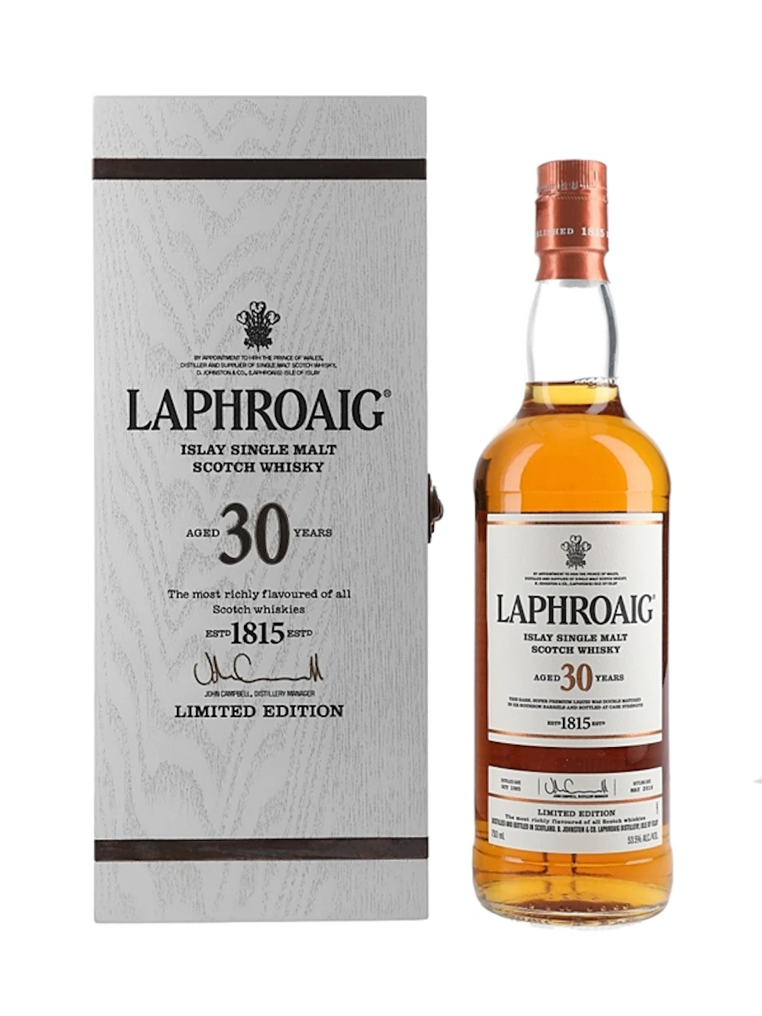 Laphroaig 1985 30 Year Old Bottled 2016 75cl / 53.5%