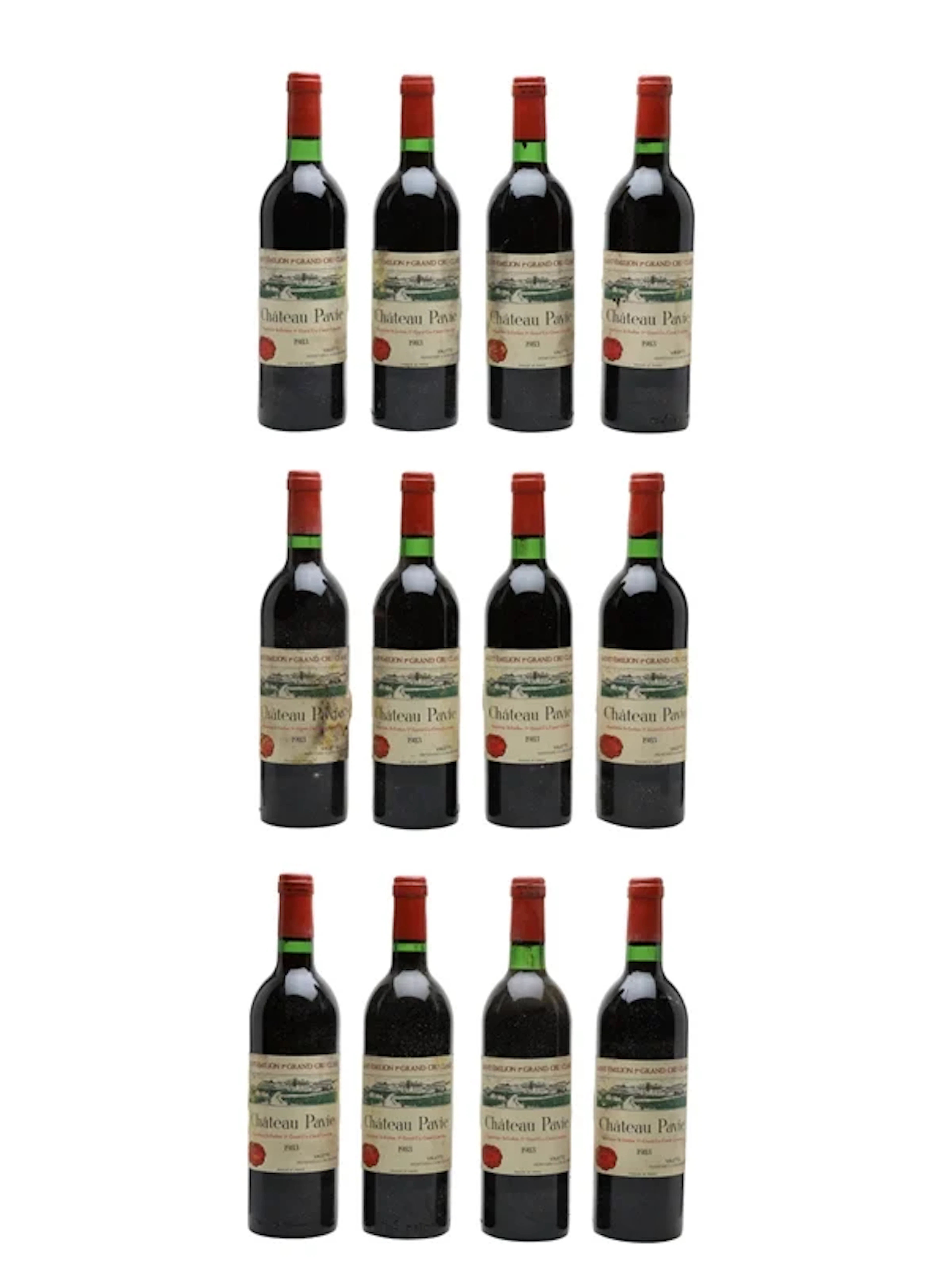 1983 Chateau Pavie Saint Emilion 1er Grand Cru Classe 12 x 75cl / 12.5%