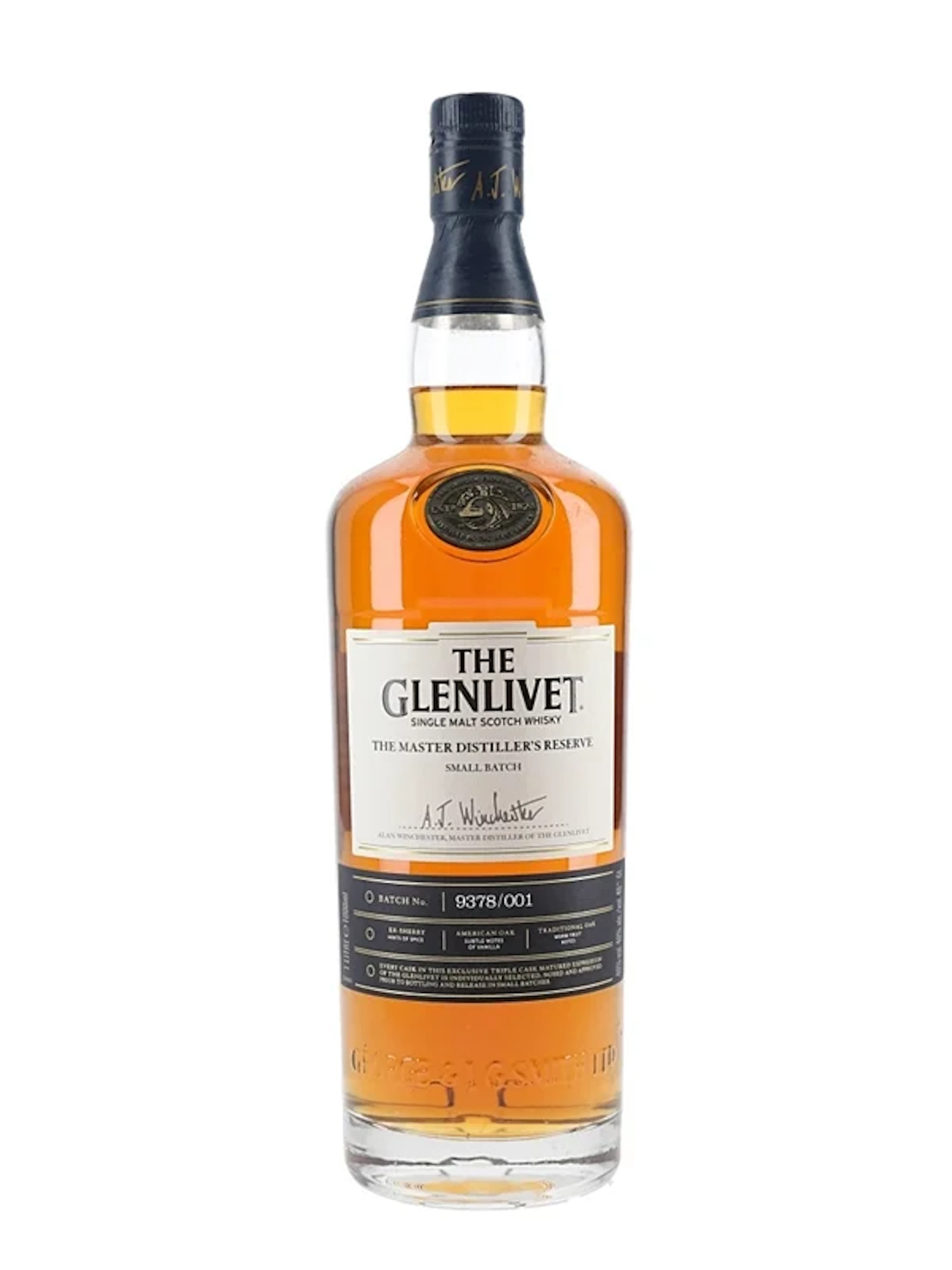 Glenlivet Small Batch Bottled 2015 - The Master Distiller's Reserve 100cl / 40%