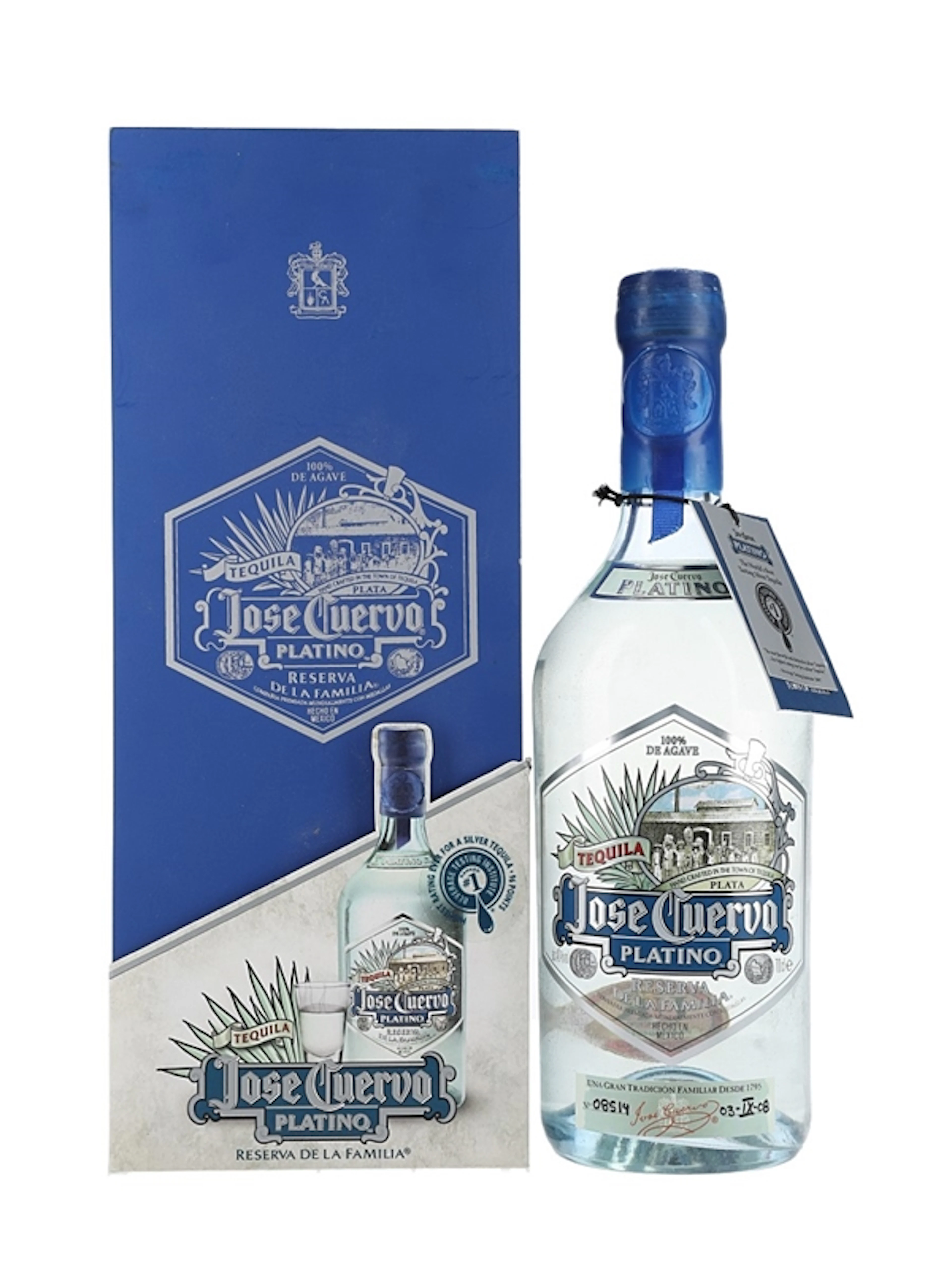 Jose Cuervo Platino Reserva De La Familia 2008 Bottling 70cl / 40%