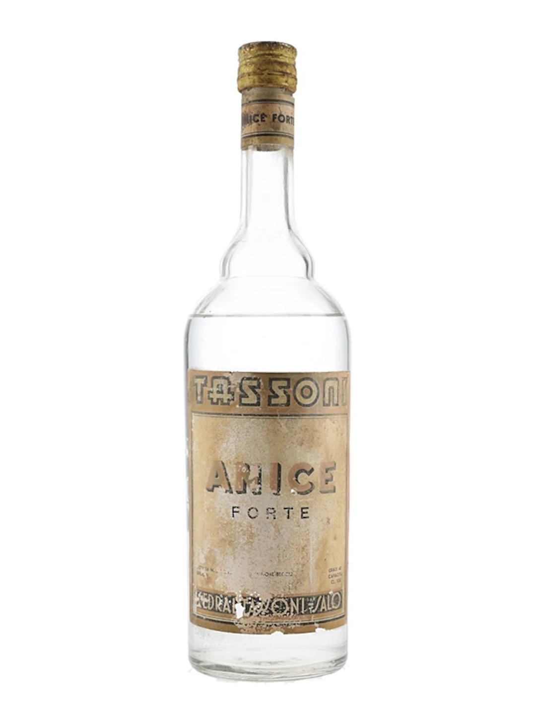 Tassoni Anice Forte Liqueur Bottled 1950s 100cl / 40%