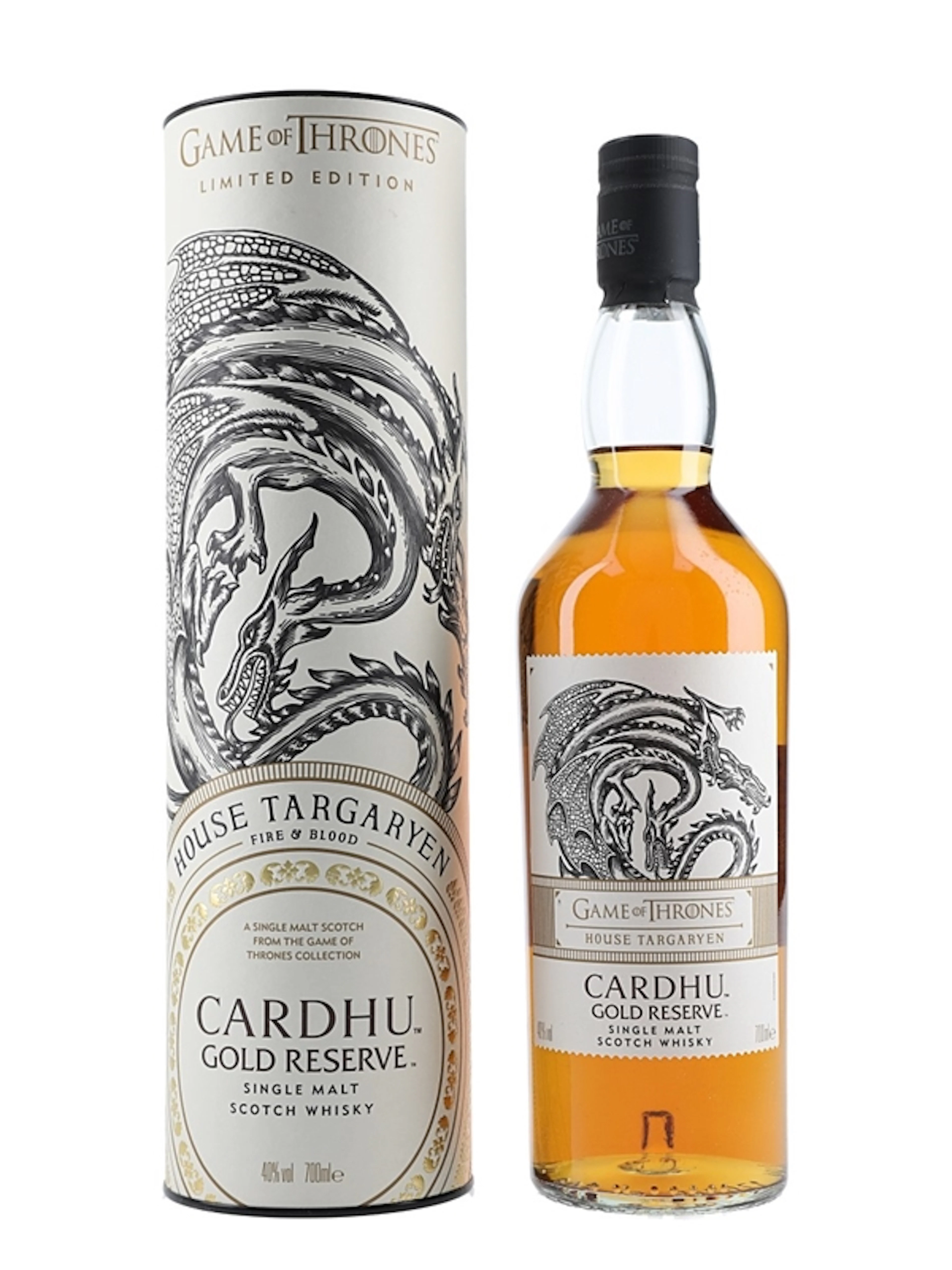 Cardhu Gold Reserve Game Of Thrones - House Targarye 70cl / 40%