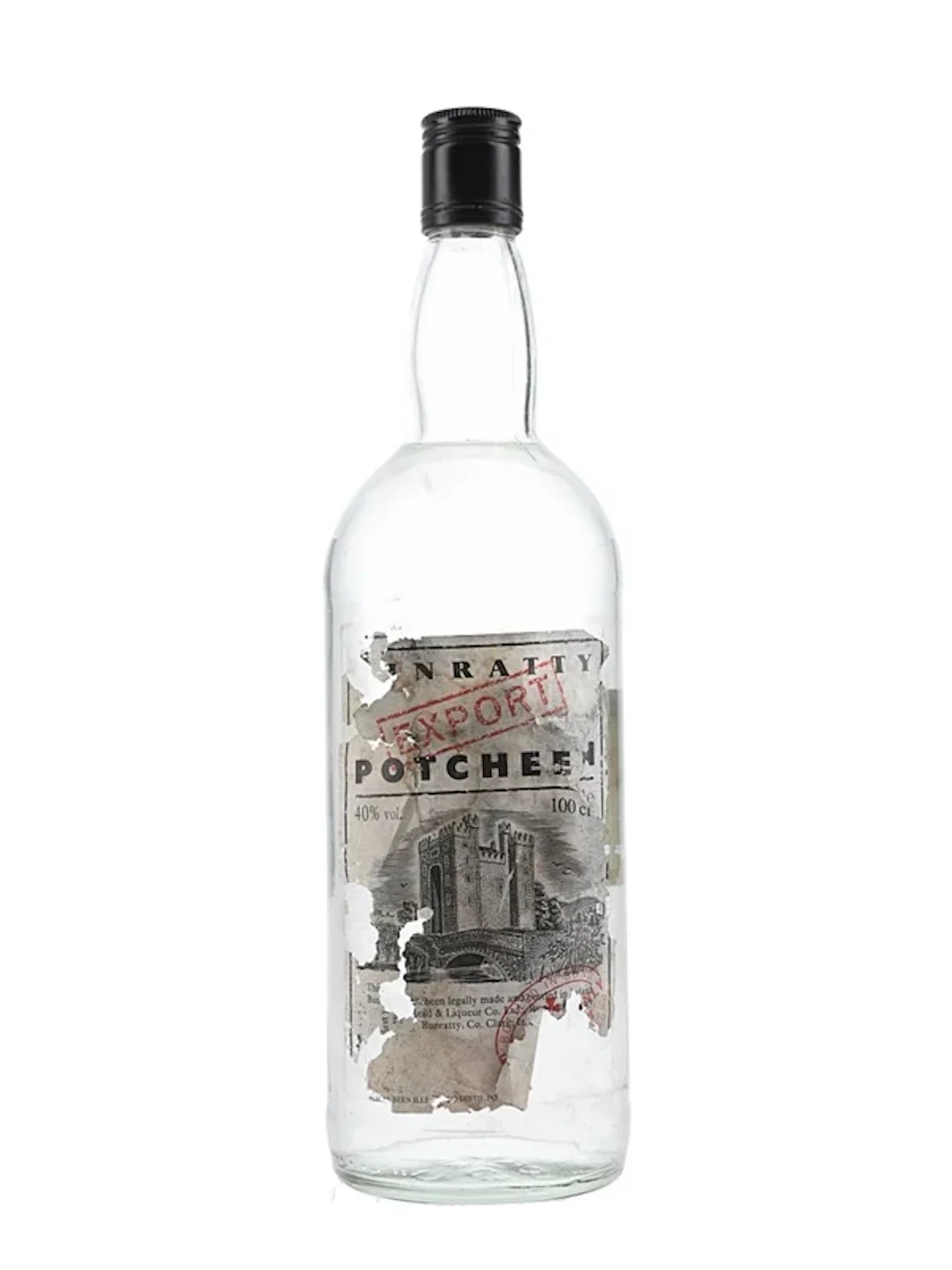 Bunratty Potcheen Export Bottled Pre 1997 100cl / 40%