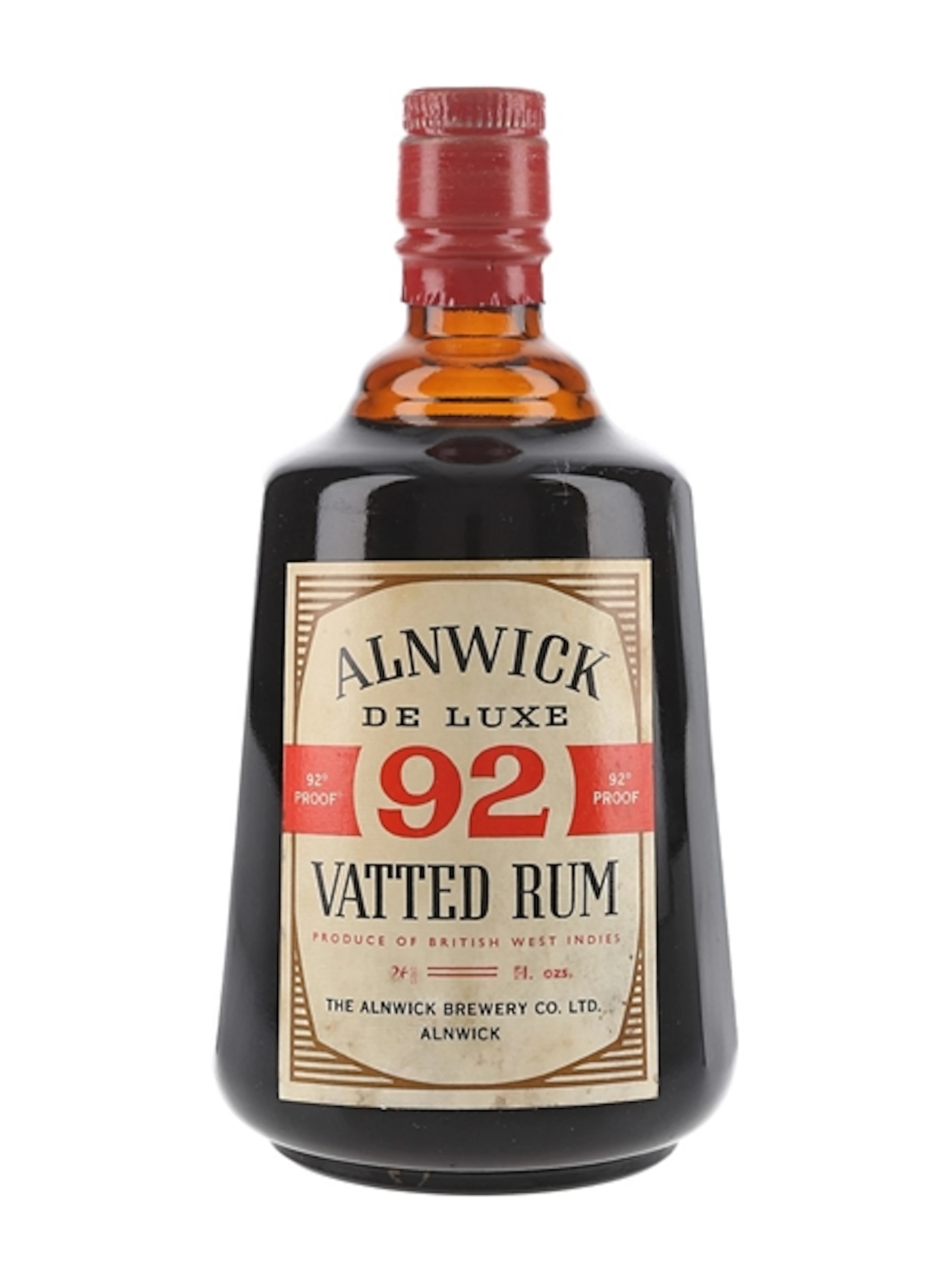 Alnwick 92 De Luxe Vatted Rum Bottled 1970s 75.7cl / 52.5%