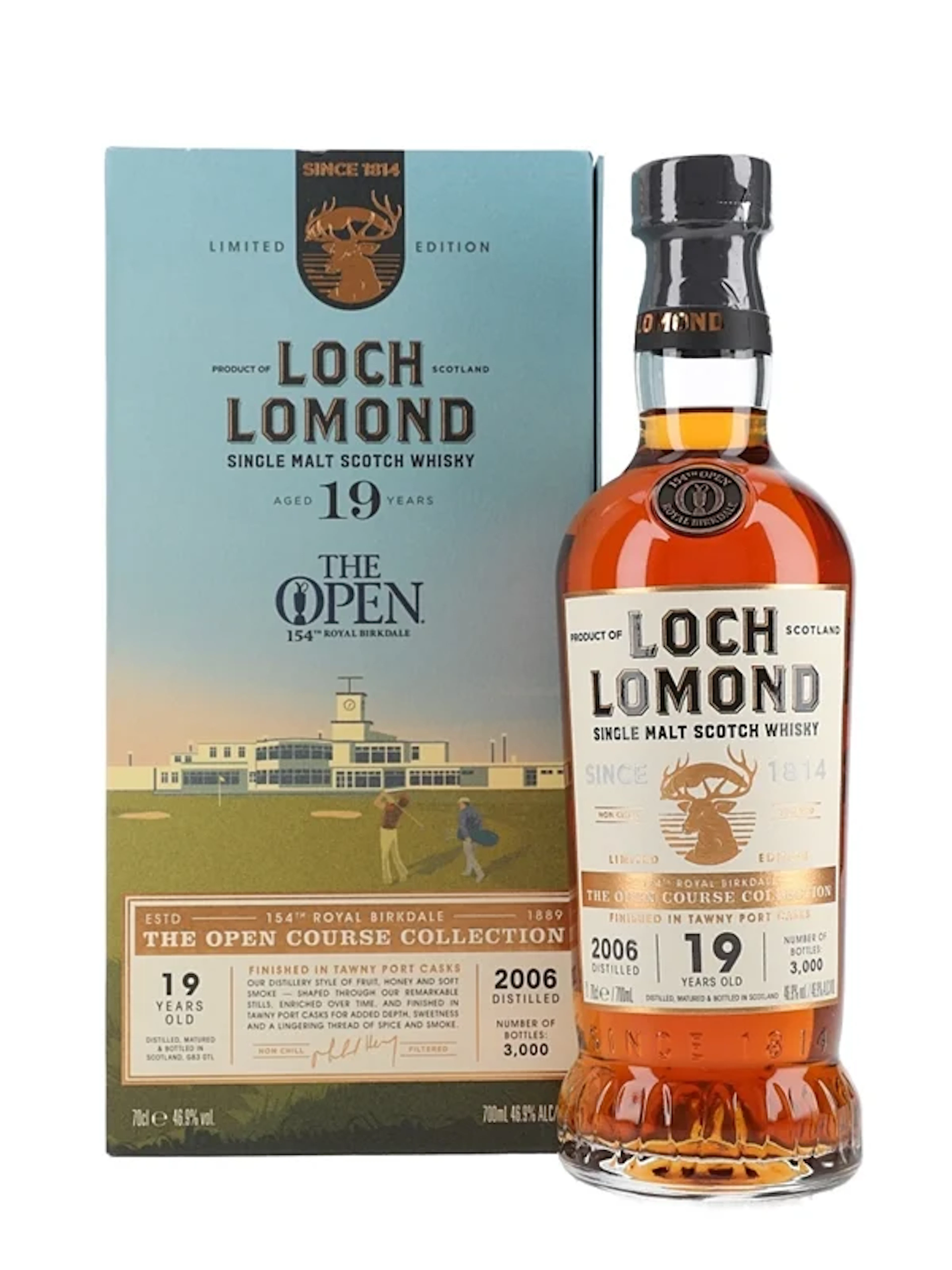 Loch Lomond 2006 19 Year Old Bottled 2025 - The Open Course Collection