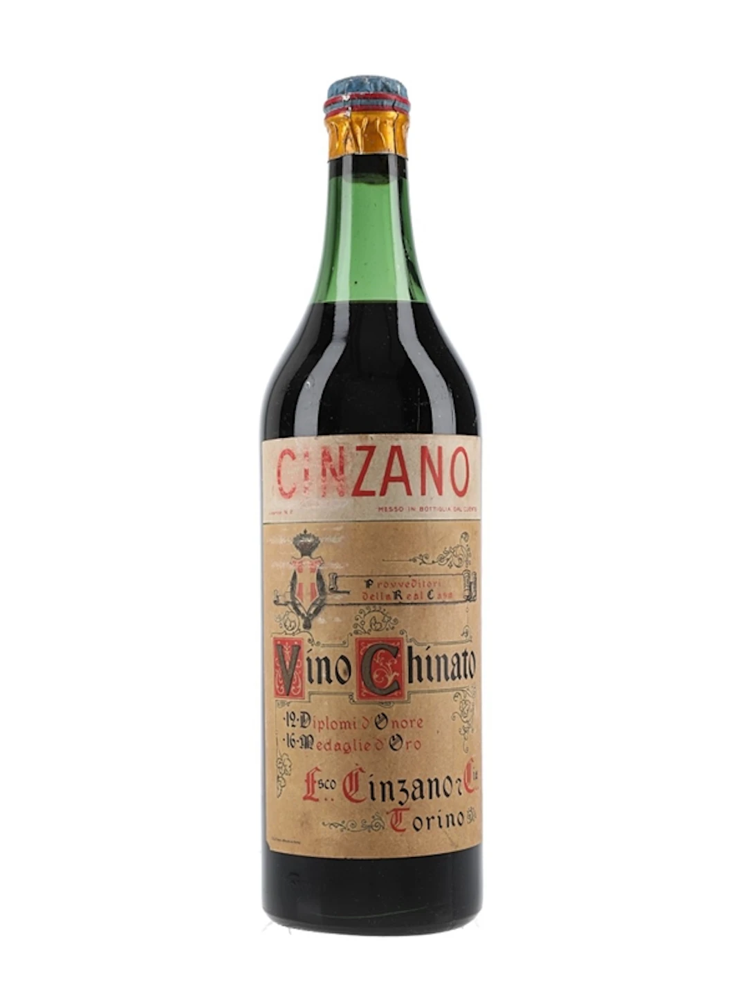 Cinzano Vino Chinato Bottled 1950s 100cl