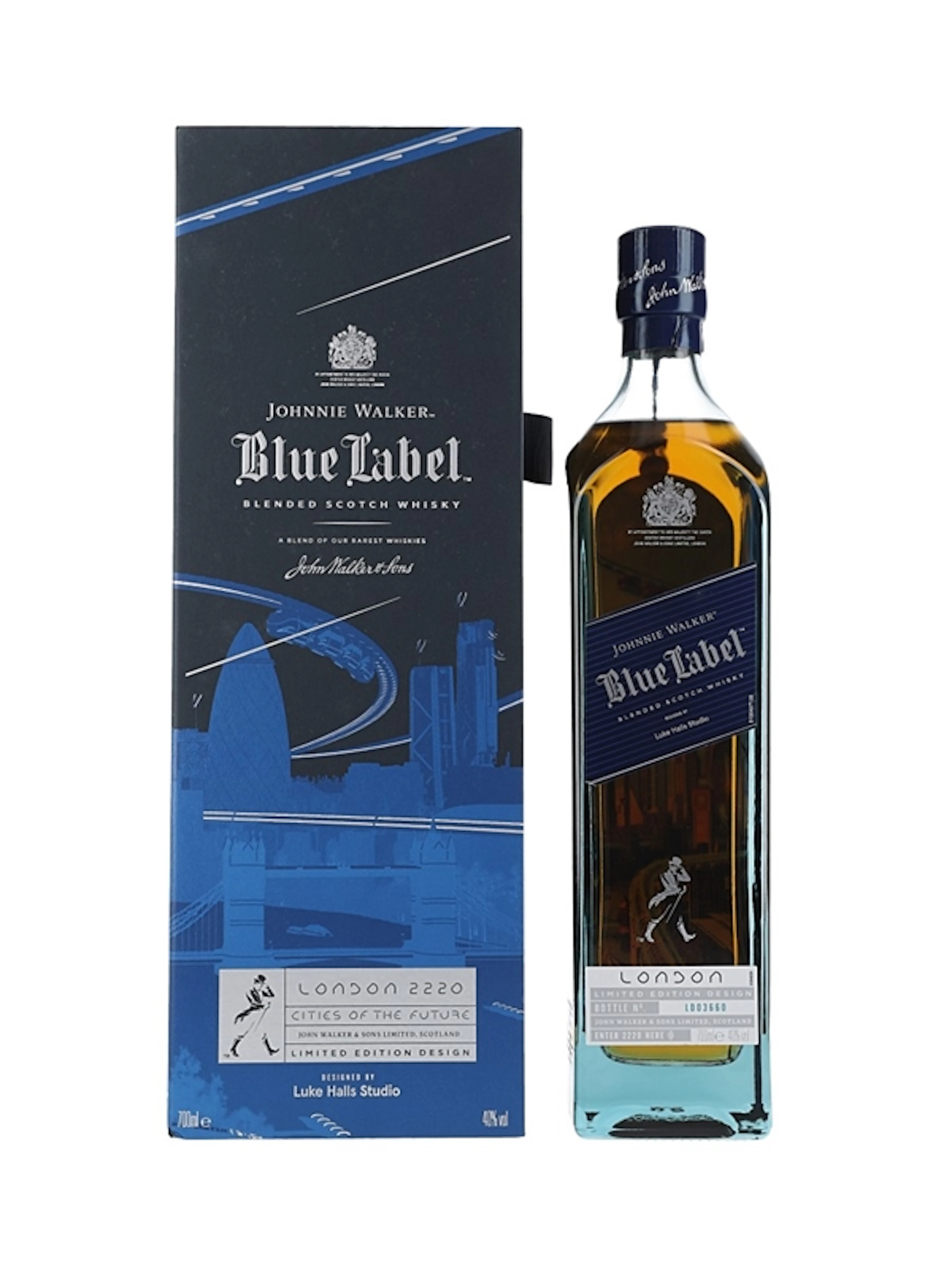 Johnnie Walker Blue Label Cities Of The Future London 2220 70cl / 40%