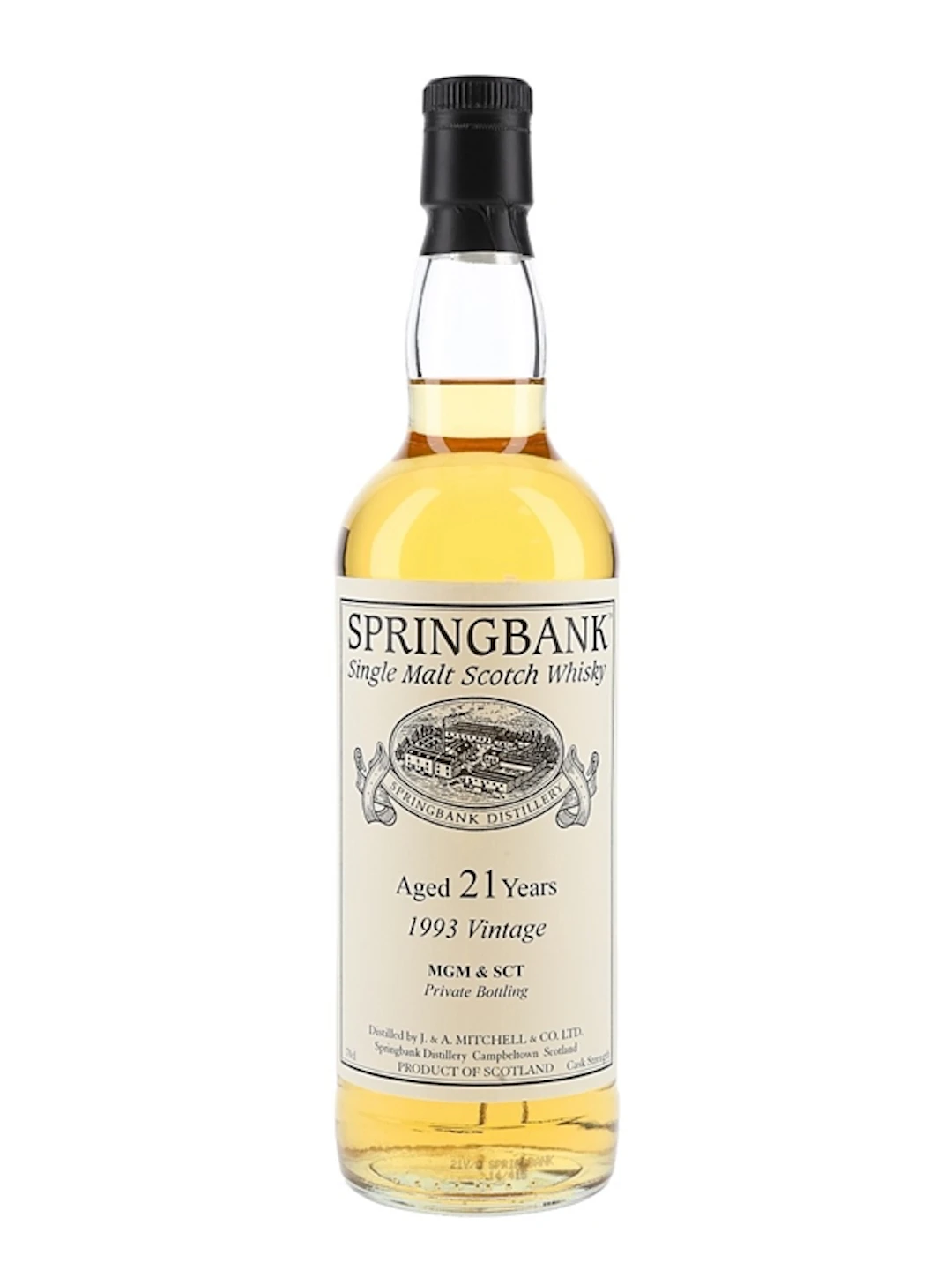 Springbank 1993 21 Year Old Bottled 2014 - Private Single Cask 70cl / 50%