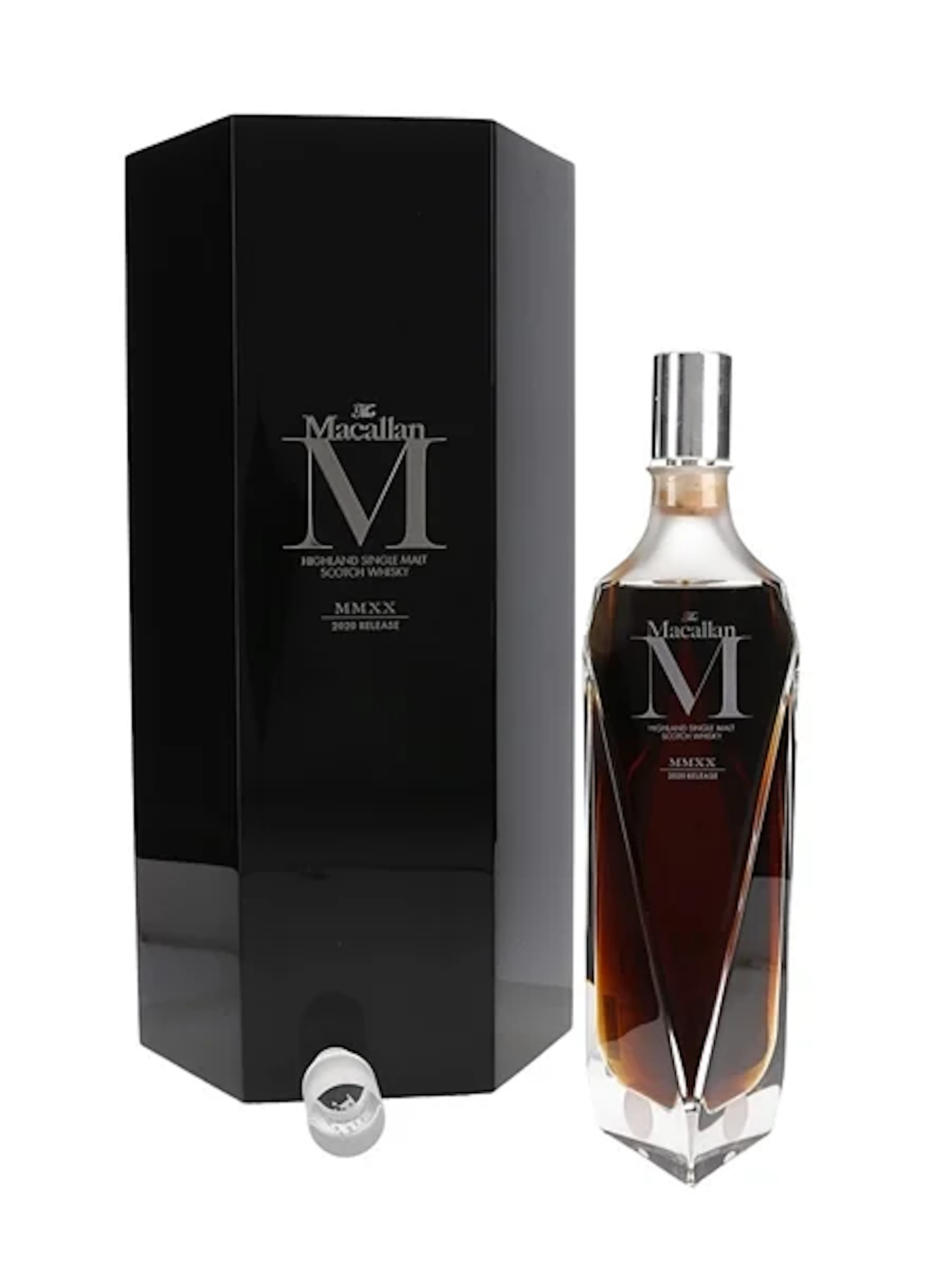 Macallan M Black Lalique Decanter 2020 Release 70cl / 46%