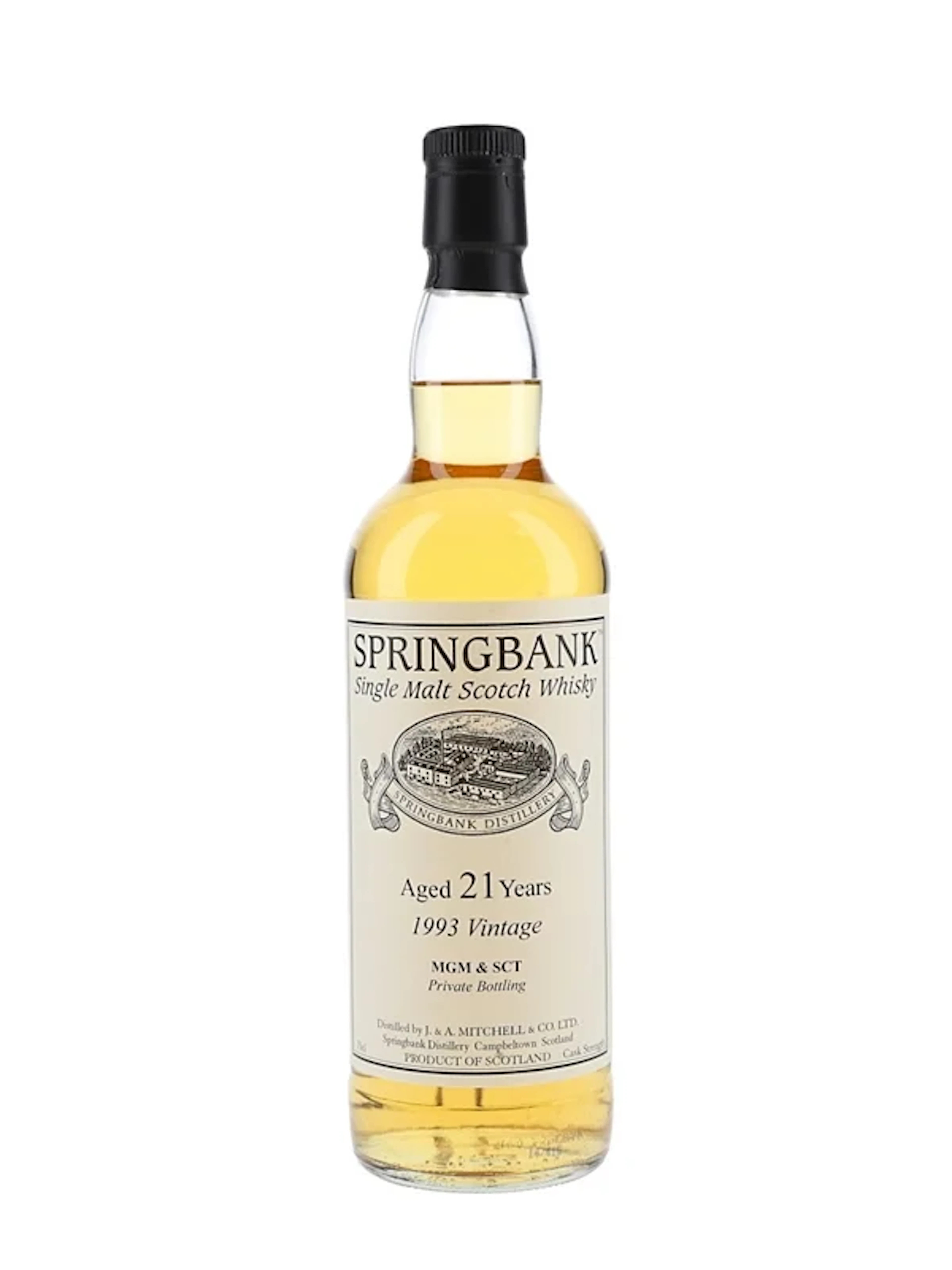 Springbank 1993 21 Year Old Bottled 2014 - Private Single Cask 70cl / 50%