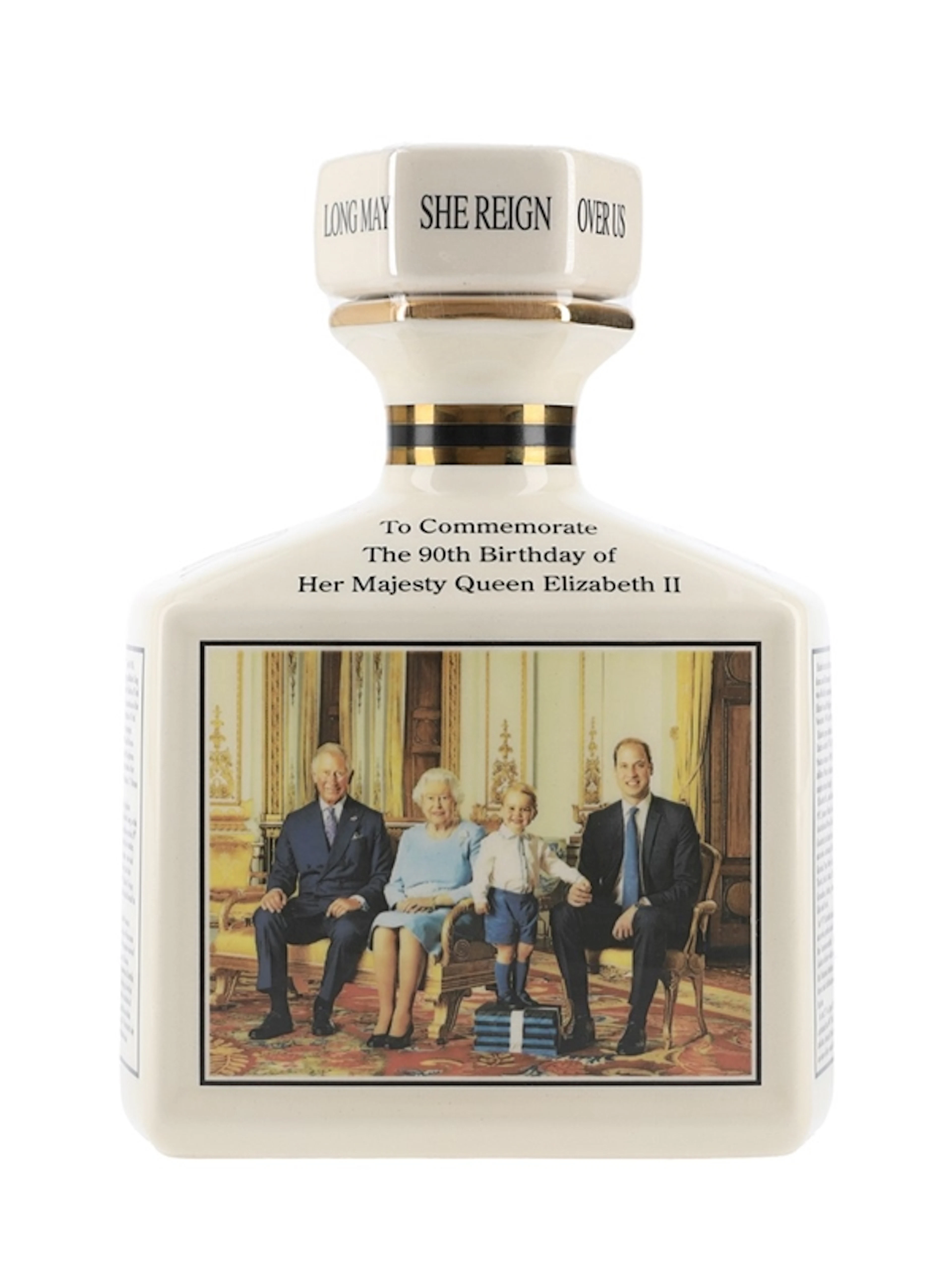 Ben Nevis 10 Year Old Pointers Ceramic Decanters - 90th Birthday of