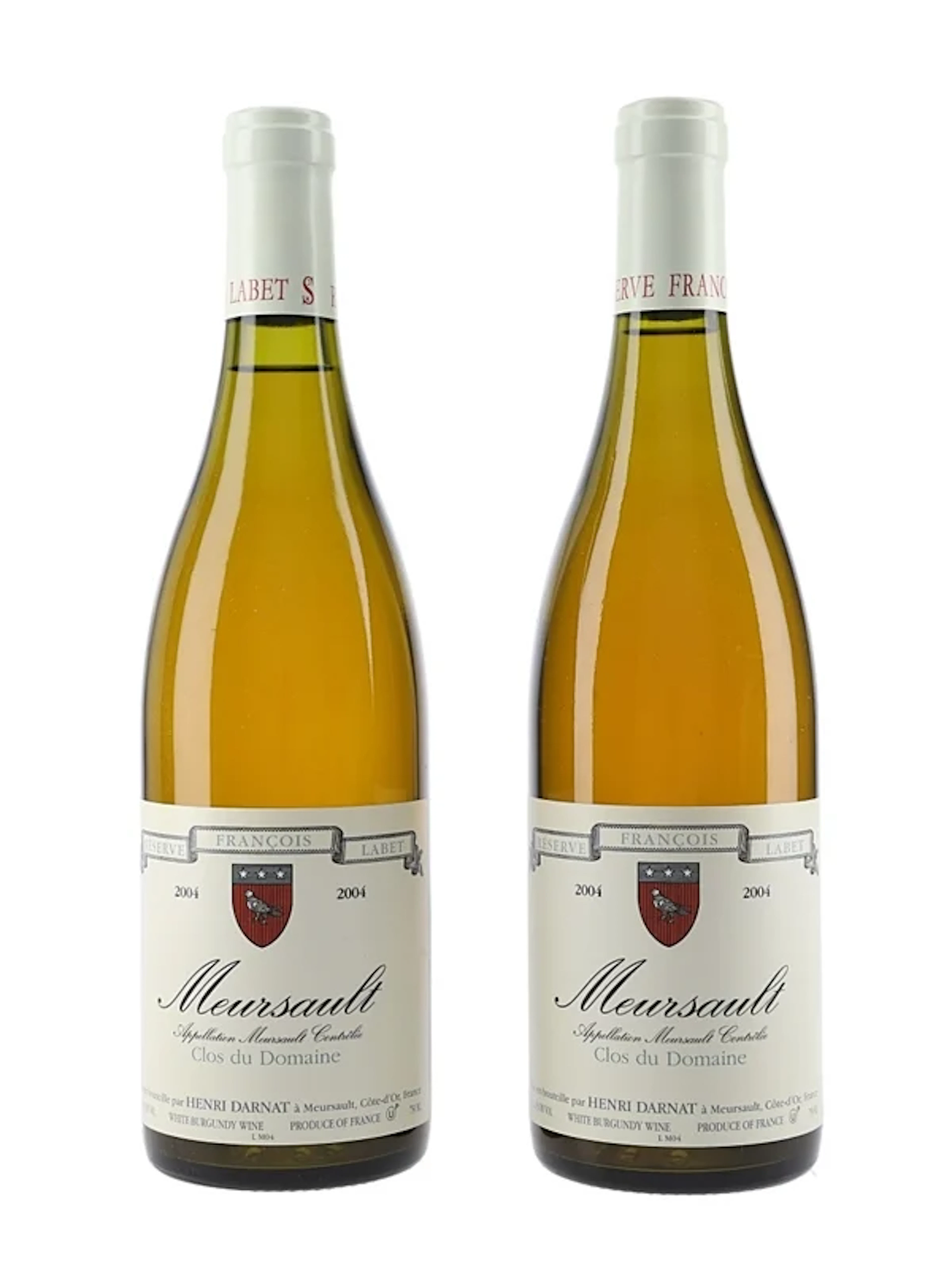2004 Meursault Clos du Domaine Henri Darnat - Reserve Francois Labet