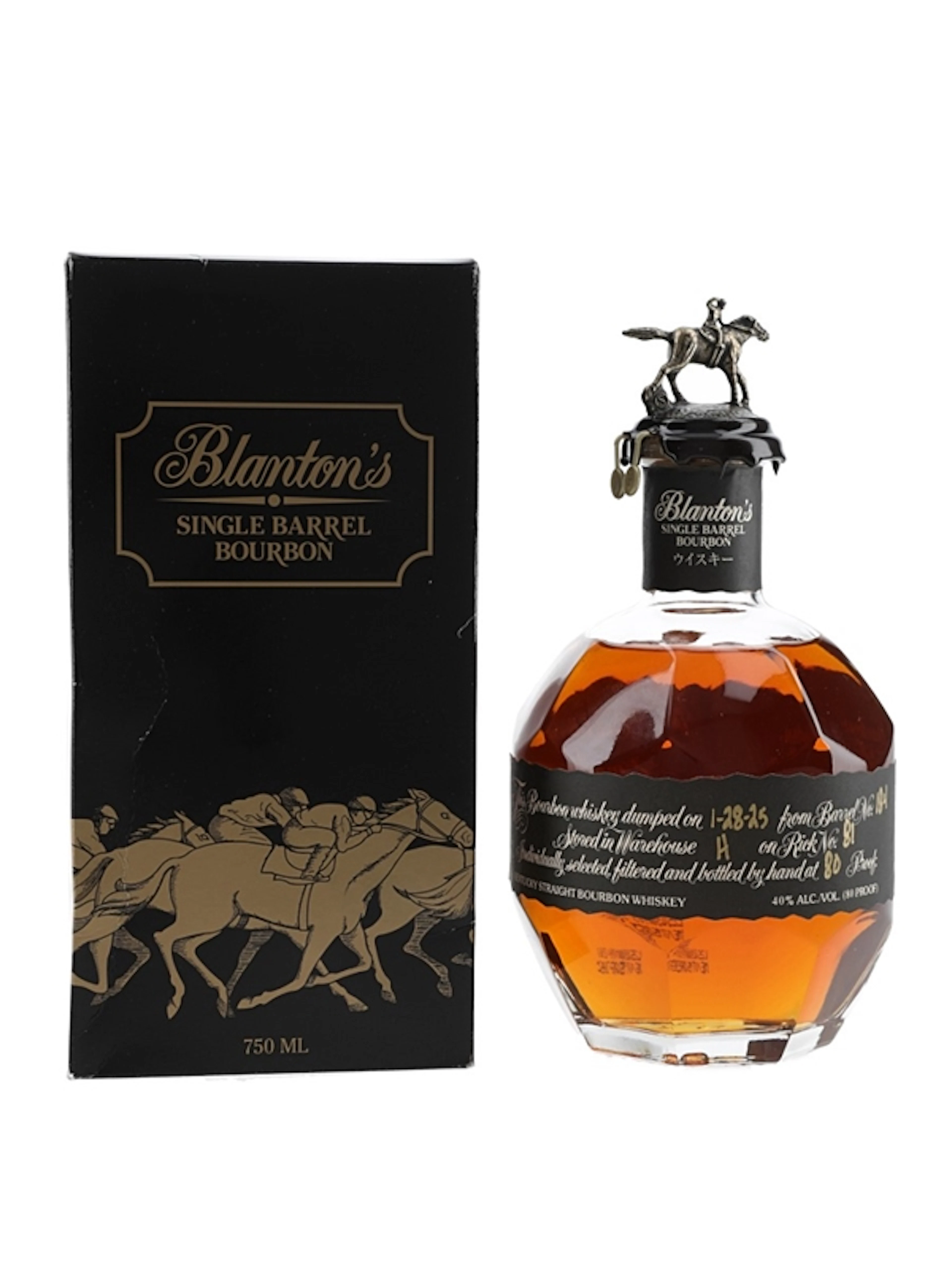 Blanton's Single Barrel No.184 Bottled 2025 - Japanese Release 75cl / 40%