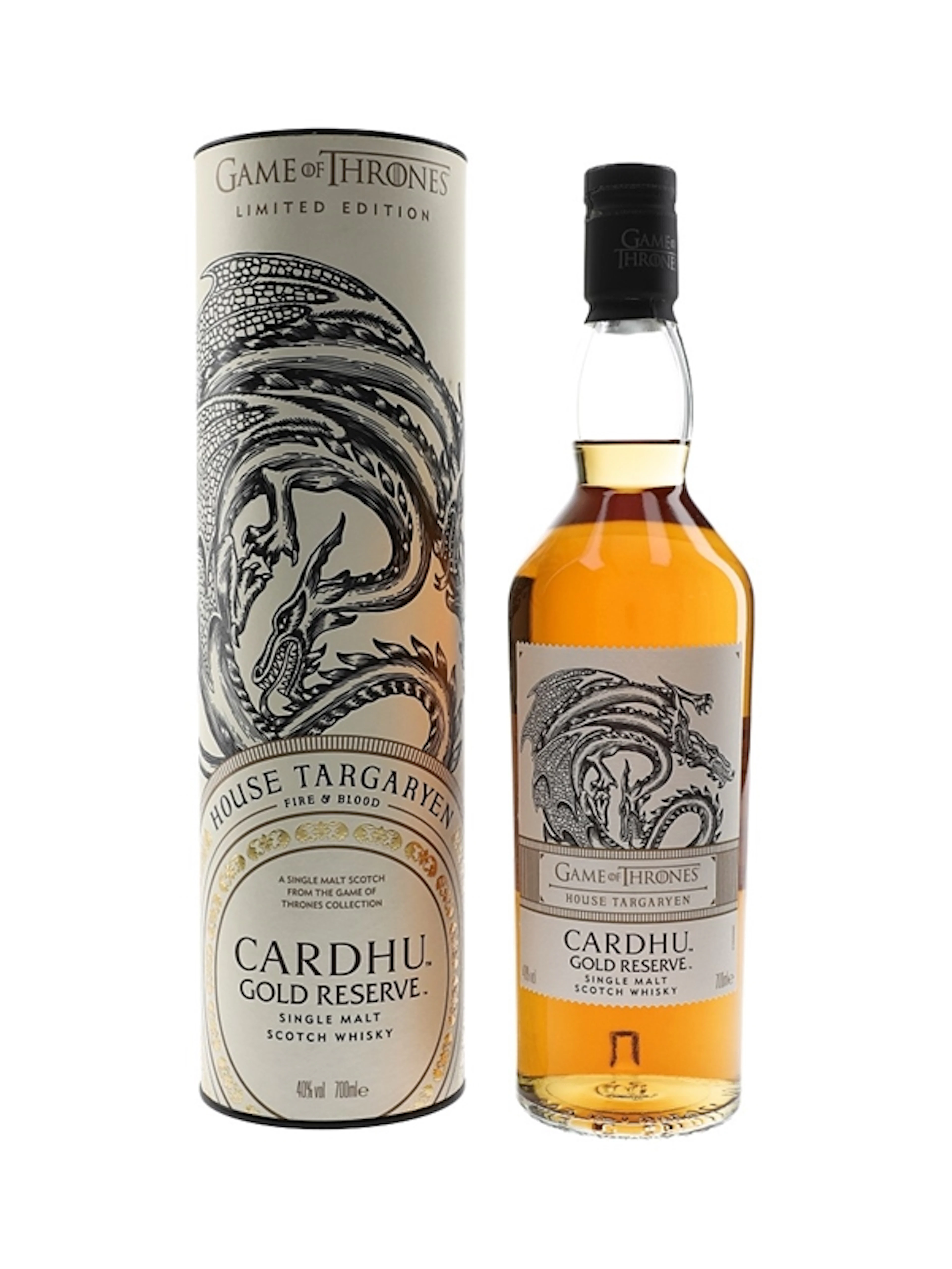 Cardhu Gold Reserve Game Of Thrones - House Targarye 70cl / 40%