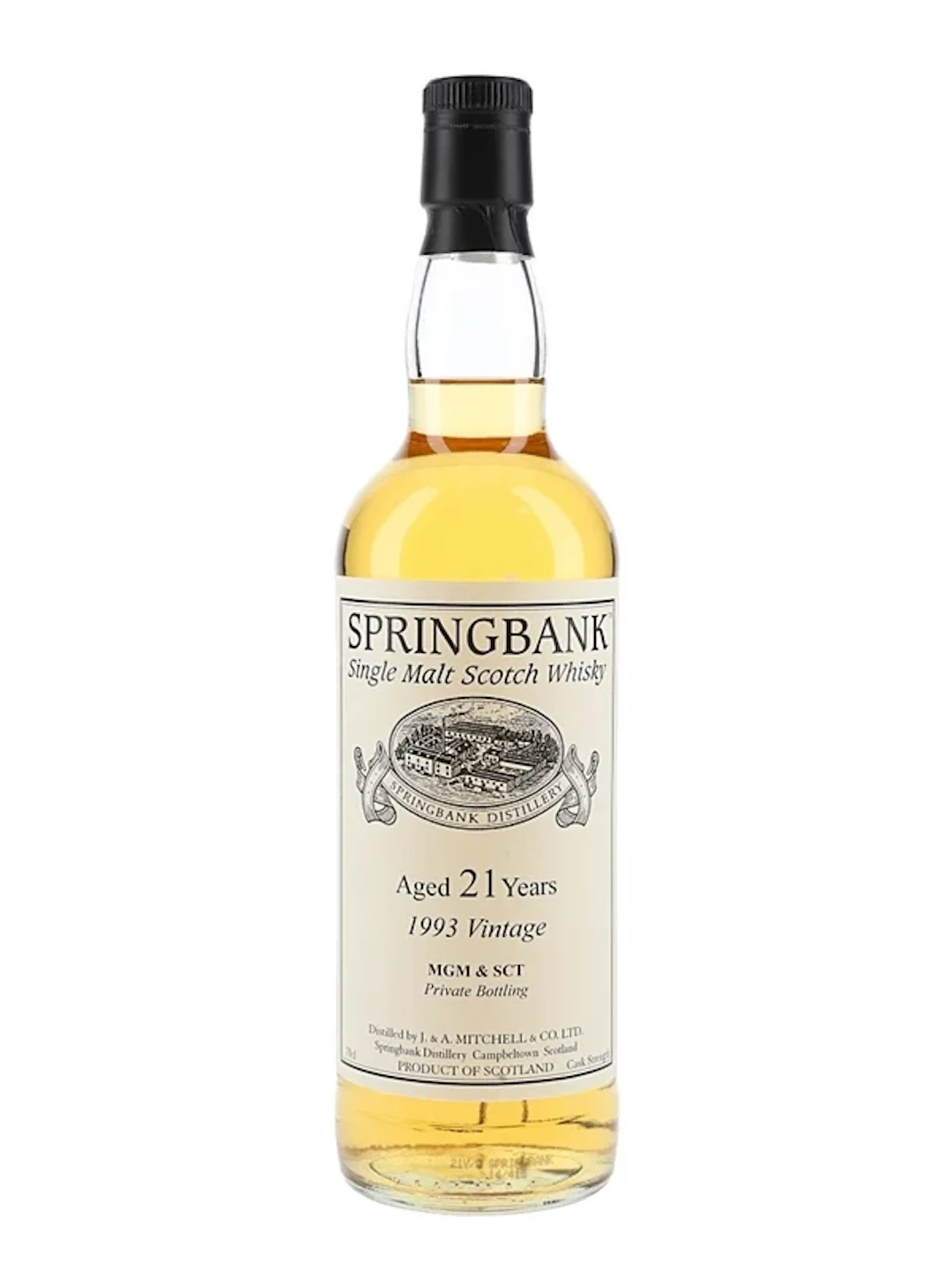 Springbank 1993 21 Year Old Bottled 2014 - Private Single Cask 70cl / 50%