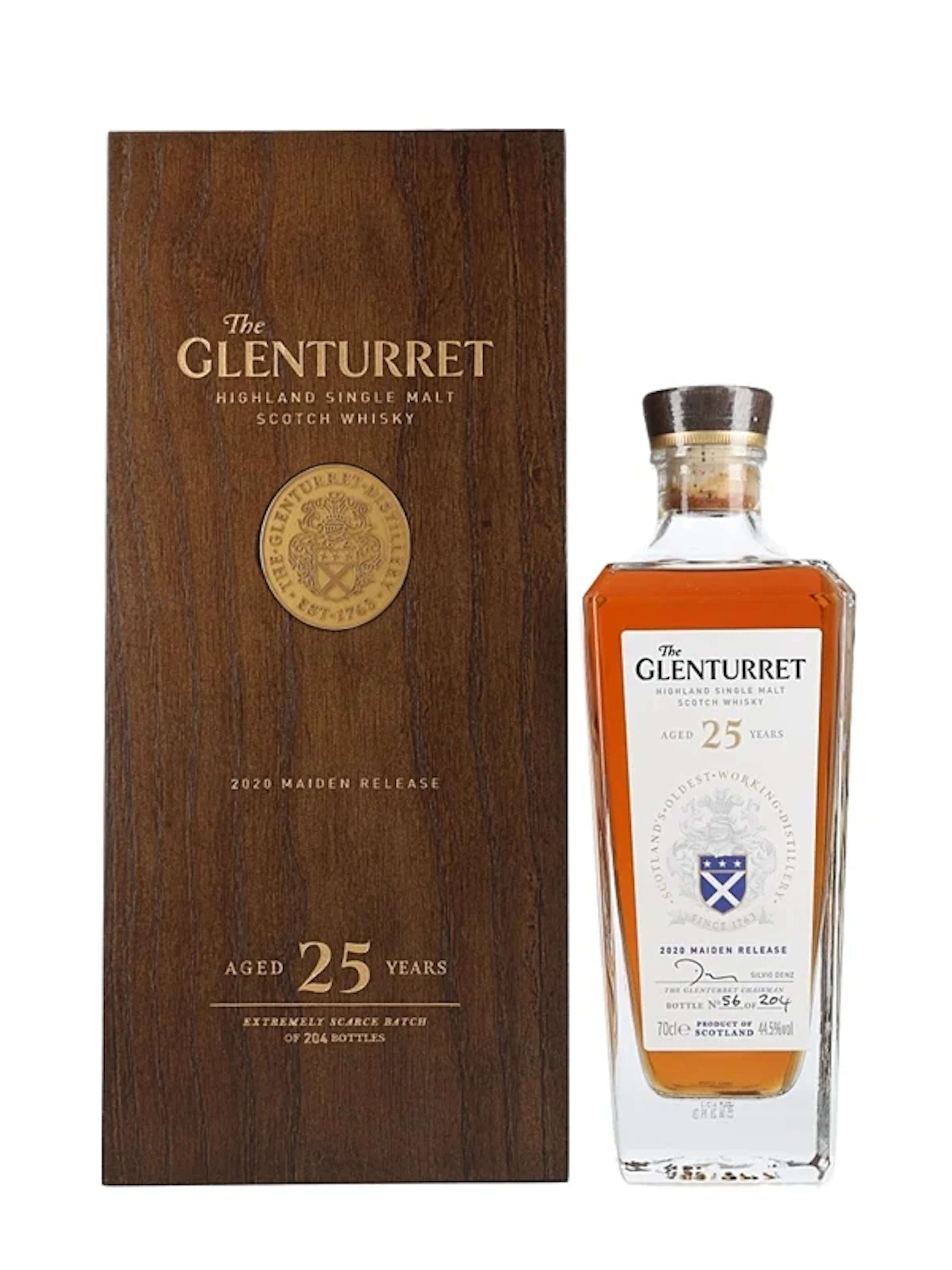Glenturret 25 Year Old 2020 Maiden Release 70cl / 44.5%