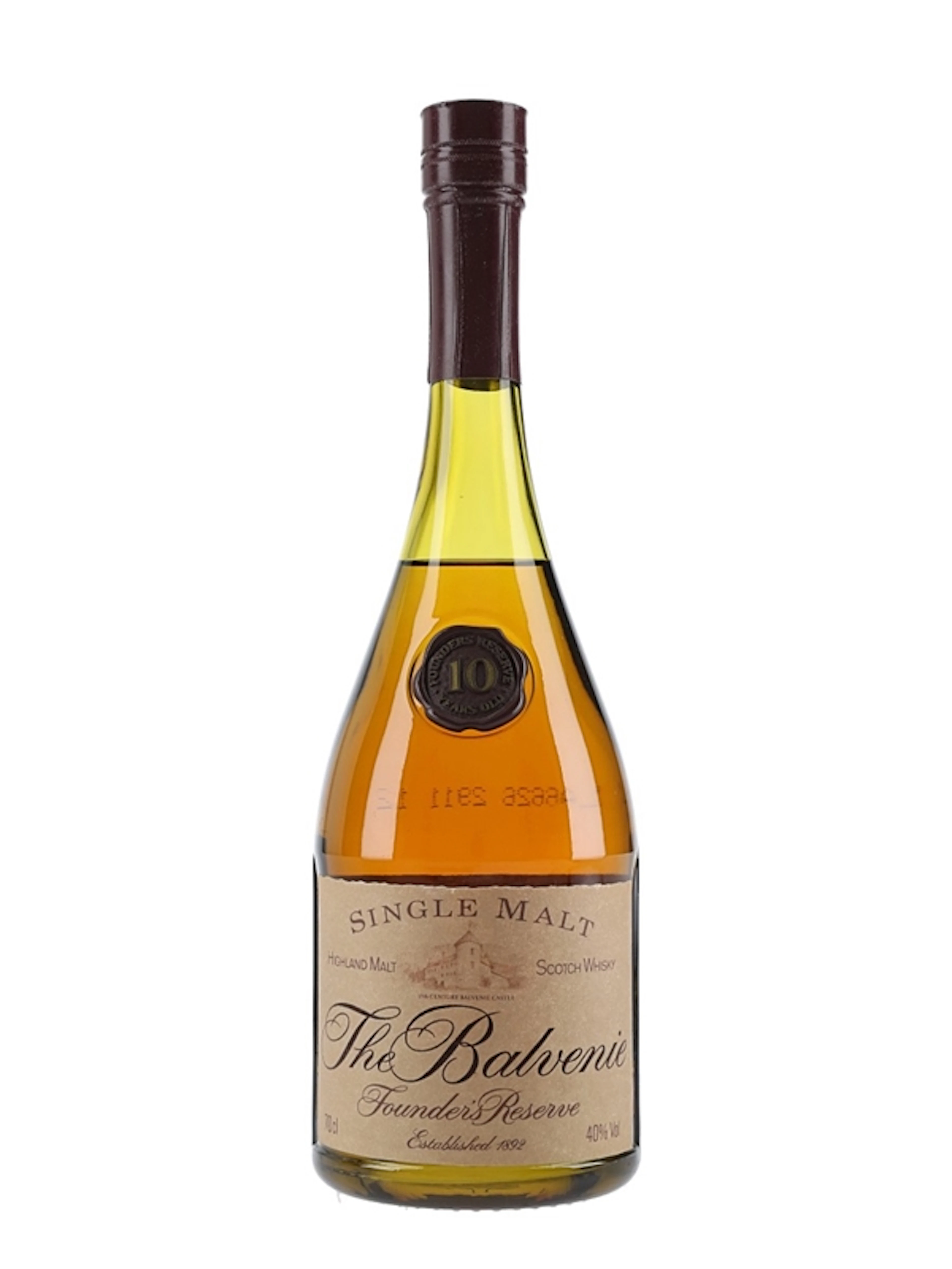 Balvenie 10 Year Old Founder's Reserve Bottled 1990s 70cl / 40%